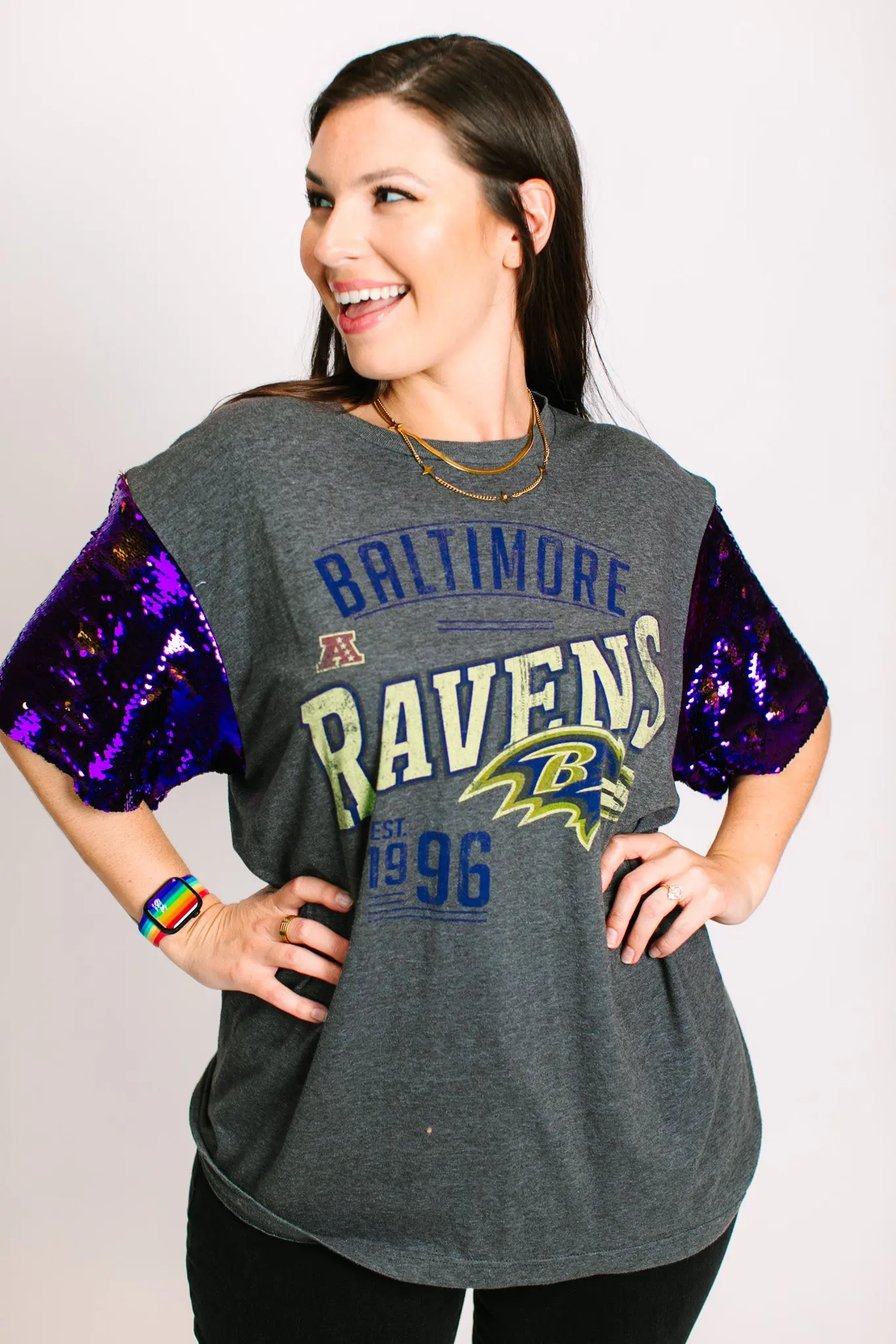Baltimore Ravens Party Tee - Image 8