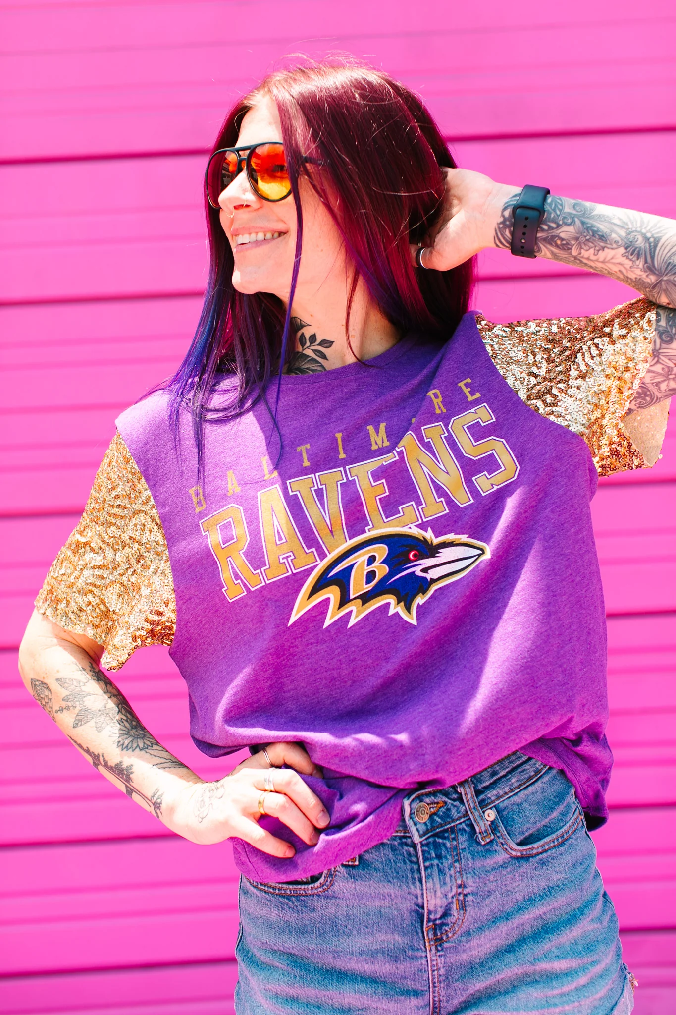 Baltimore Ravens Party Tee - Image 6