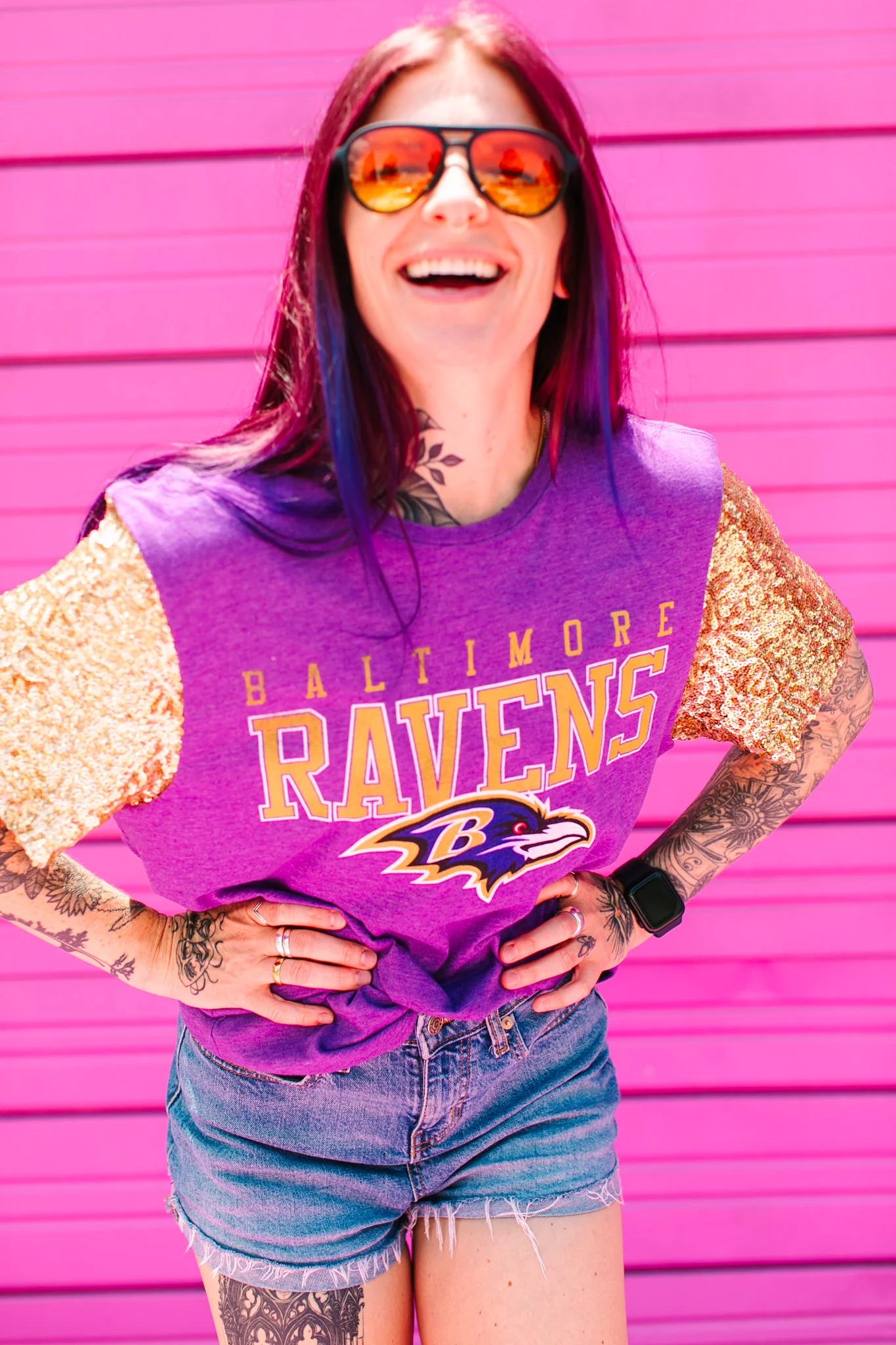 Baltimore Ravens Party Tee - Image 7