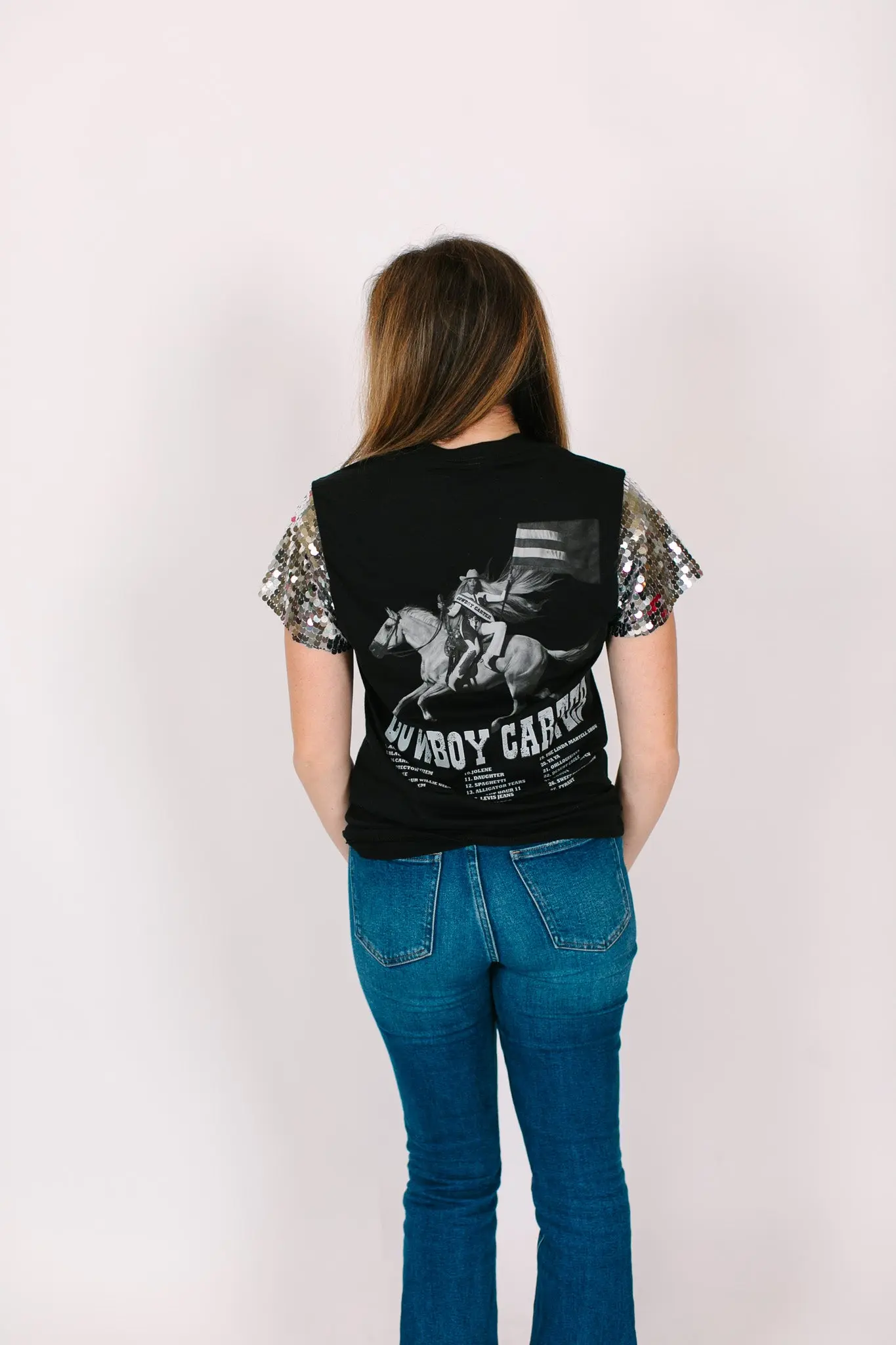 Beyonce Silver Disco Party Tee - Image 3