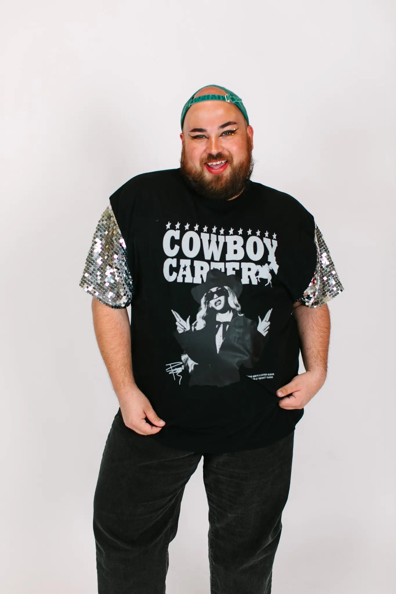 Beyonce Silver Disco Party Tee - Image 4