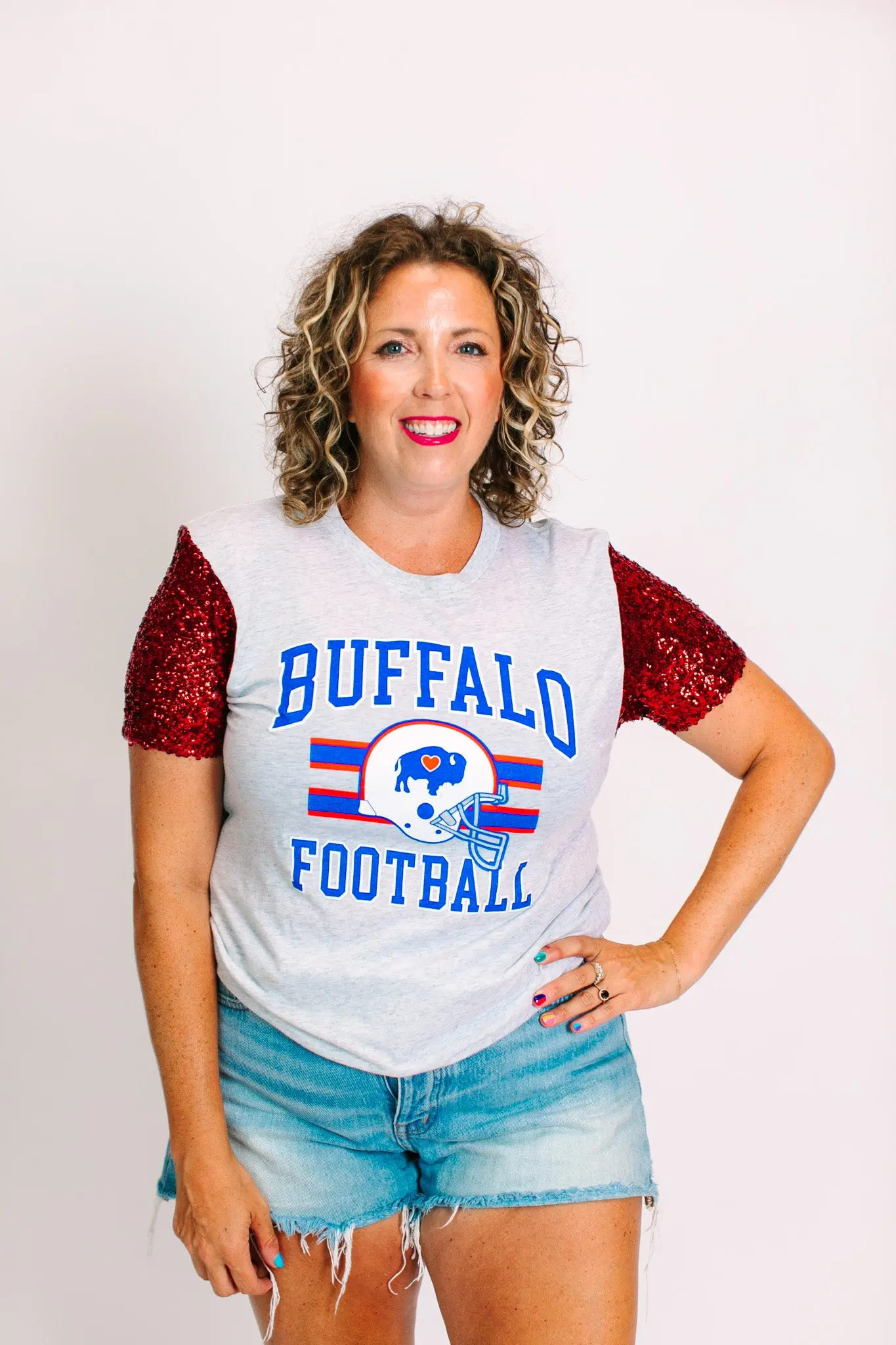 Bills Heart Party Tee - Image 7