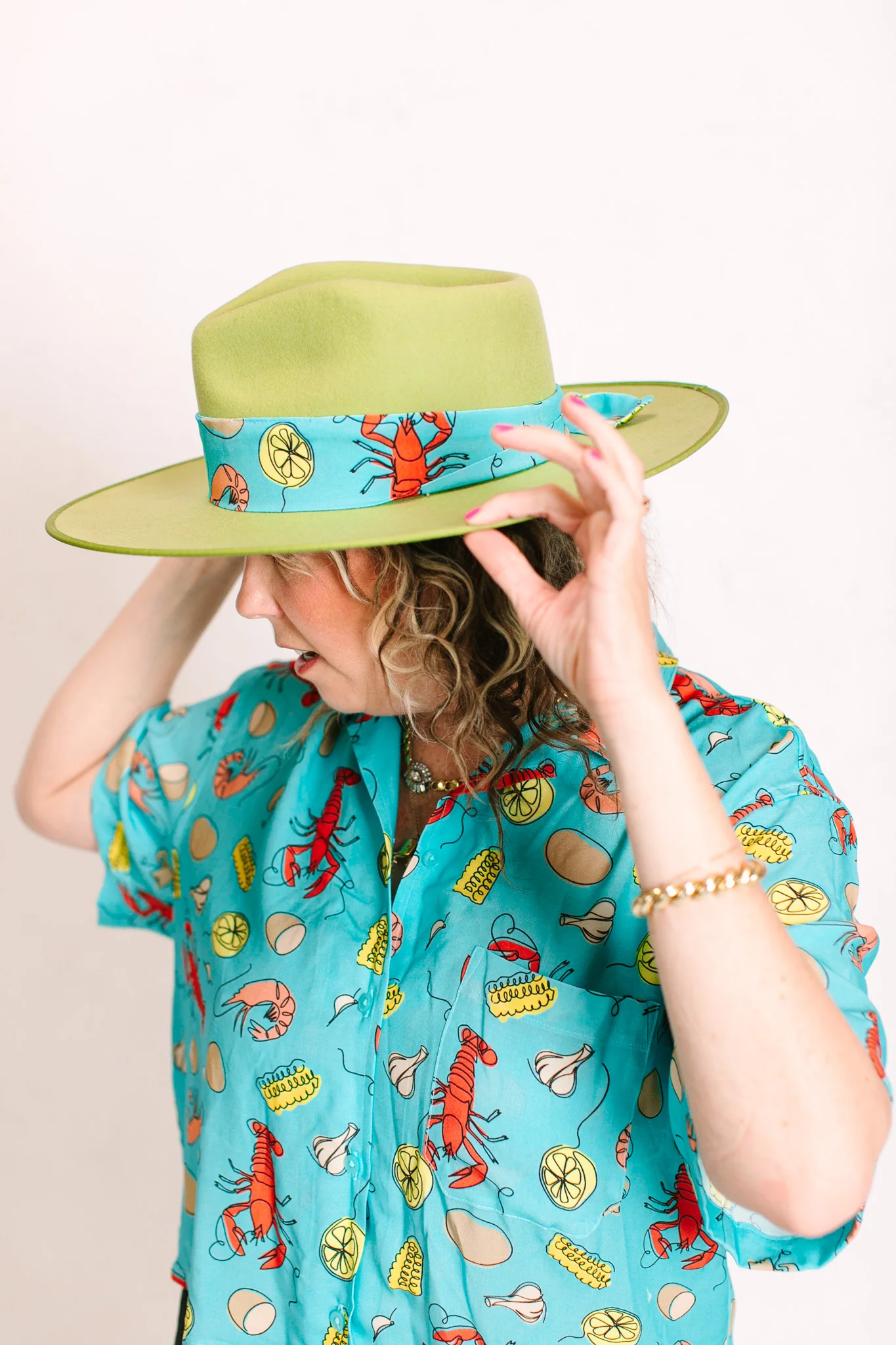 Blue Crawfish Hatband - Image 6
