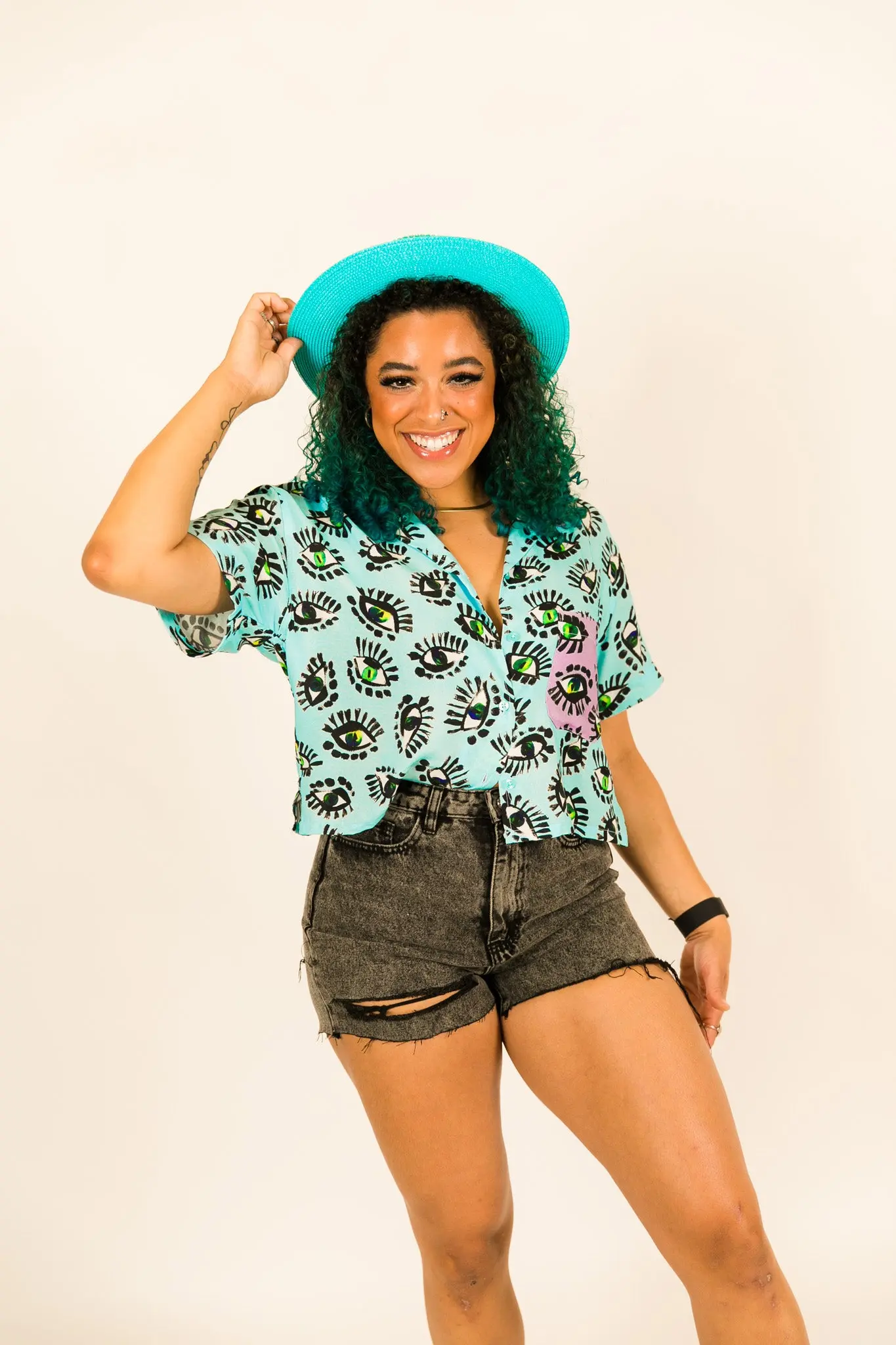 Blue Eyes BADDIE Shirt - Image 34