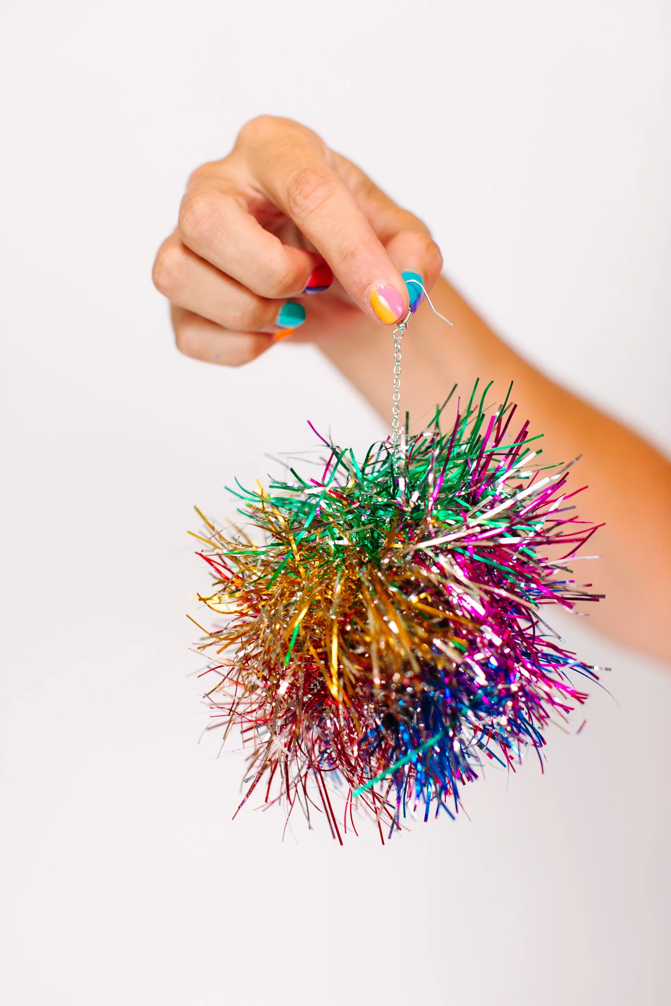 Born This Way Pom Pom Earrings - Image 2