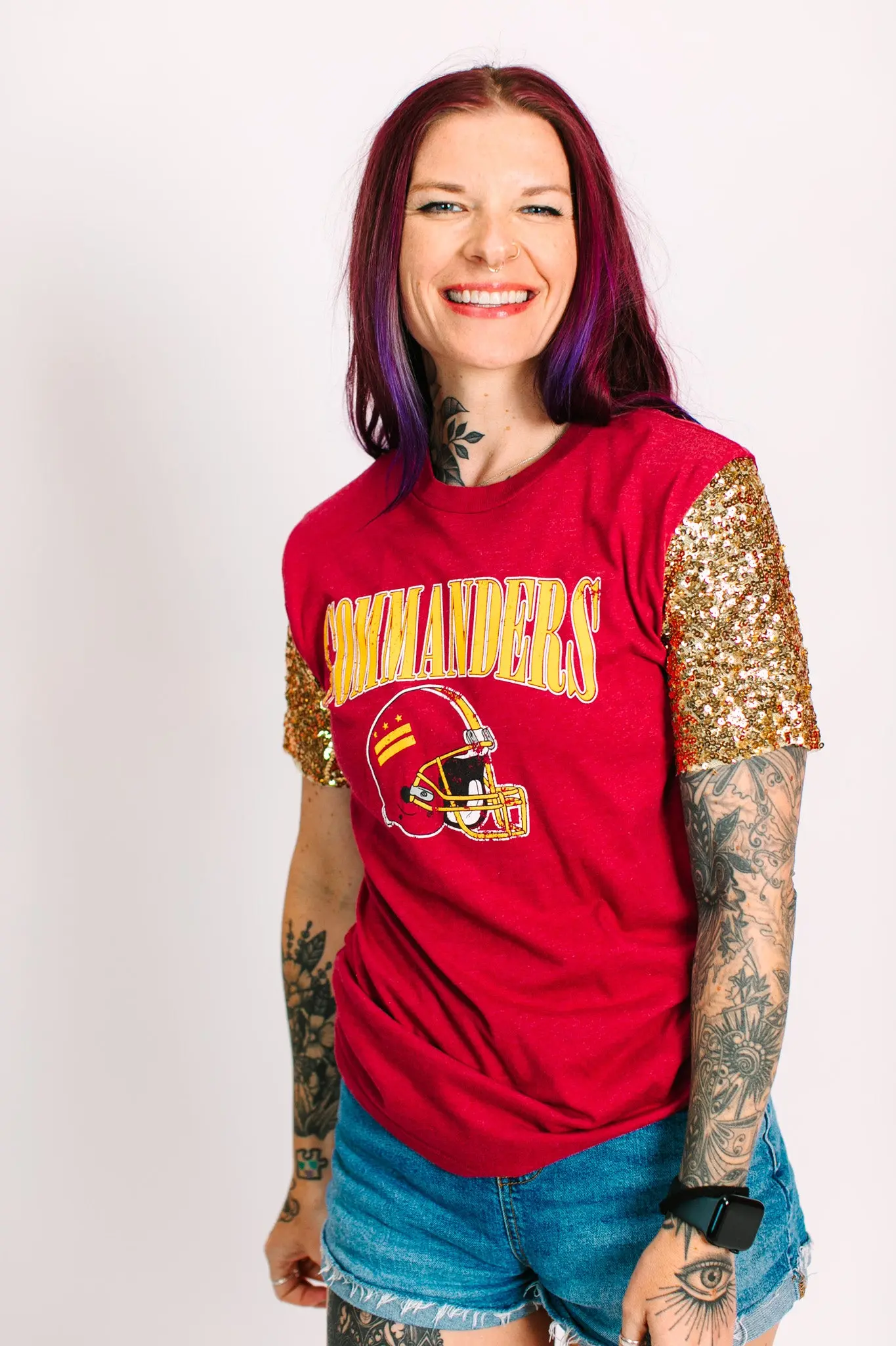Commanders Helmet Party Tee