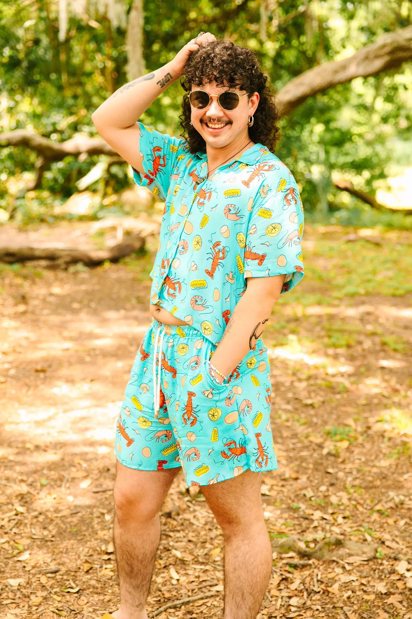 Blue Crawfish BADDIE Shirt - Image 4