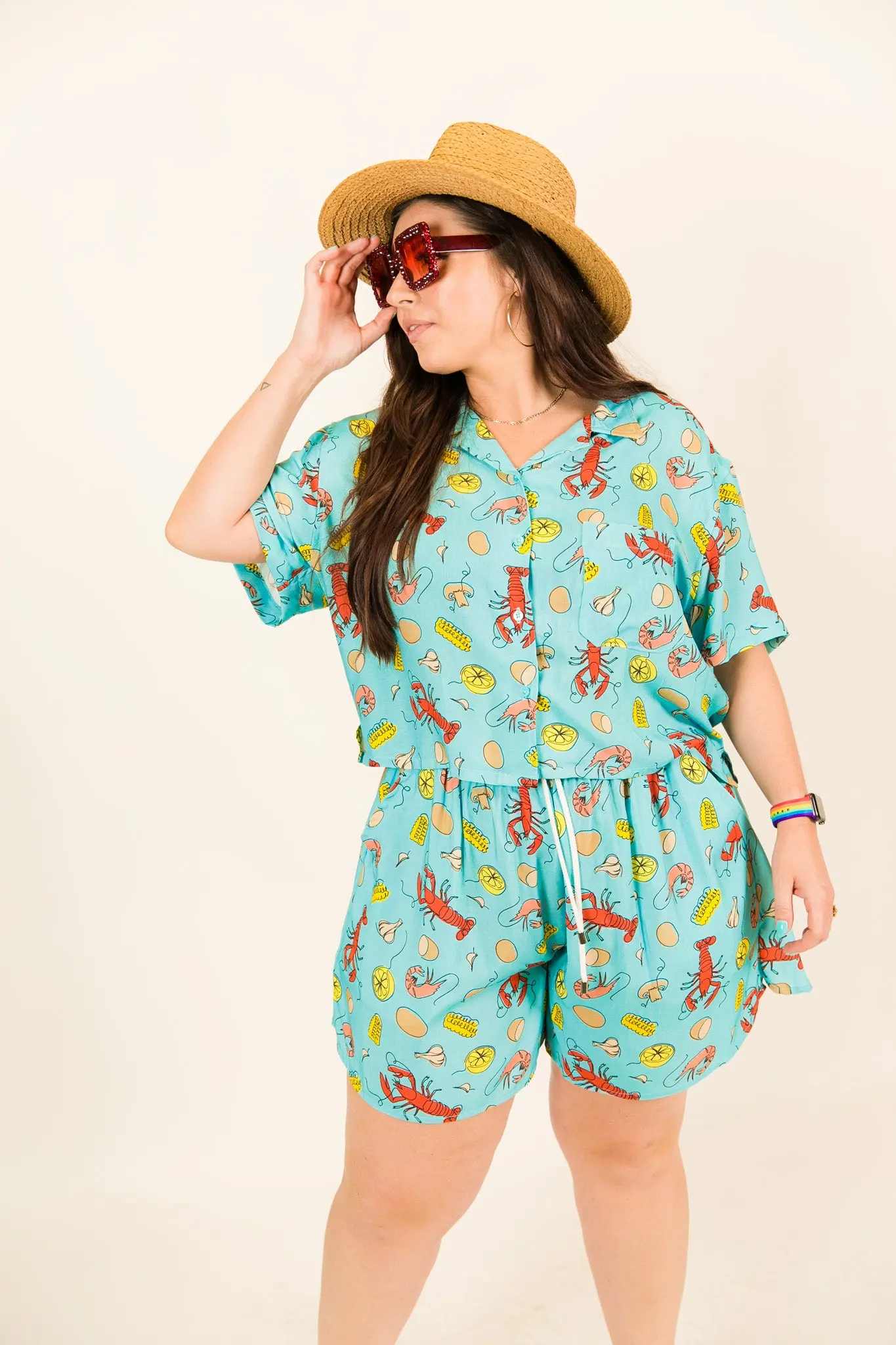 Blue Crawfish BADDIE Shorts - Image 10