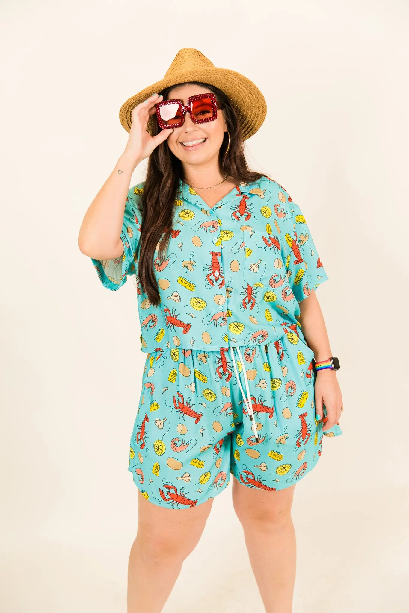 Blue Crawfish BADDIE Shorts - Image 12