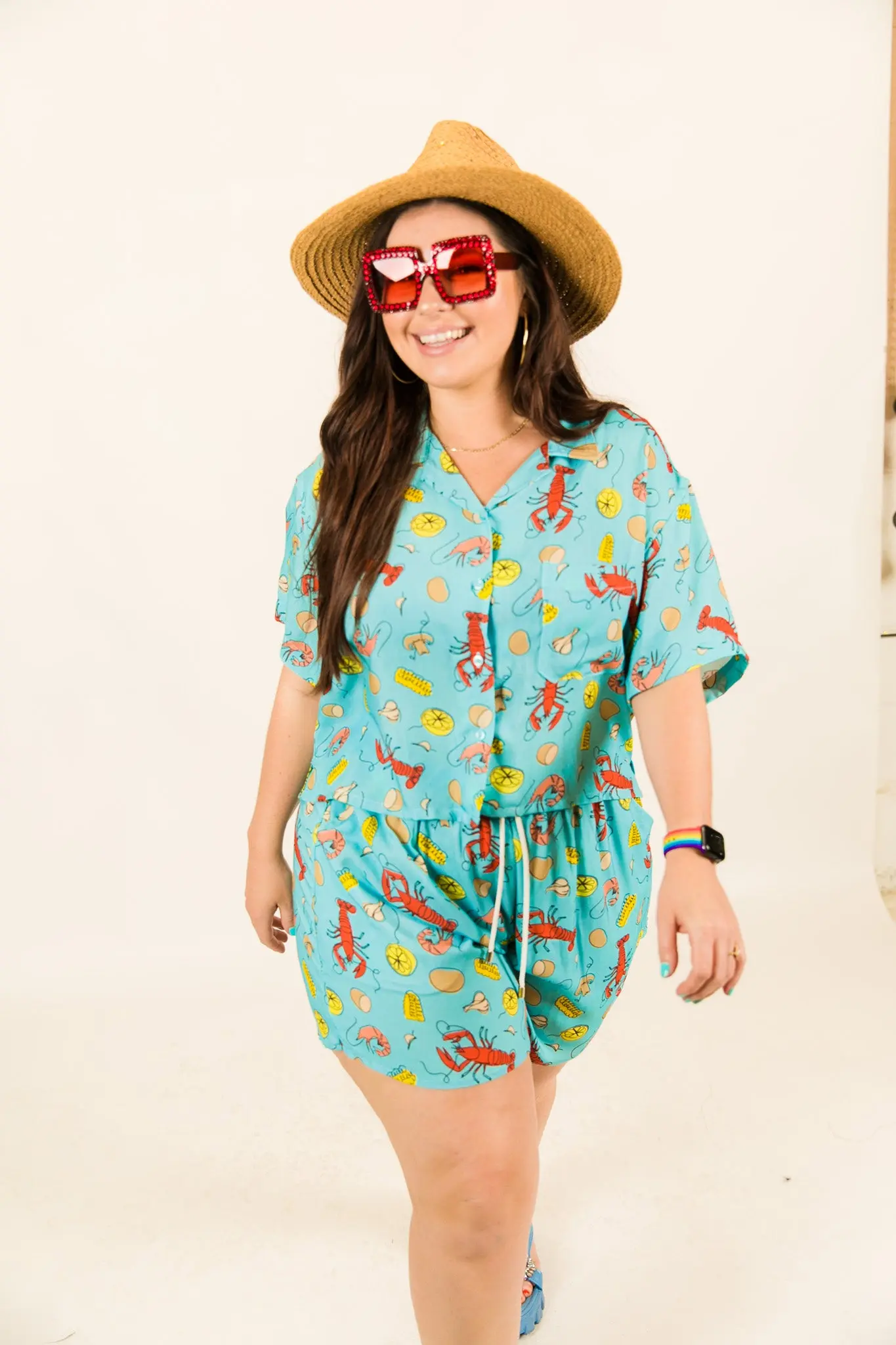 Blue Crawfish BADDIE Shorts - Image 15