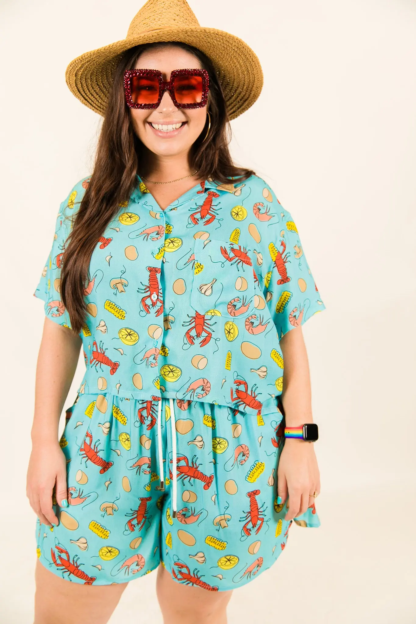 Blue Crawfish BADDIE Shorts - Image 19