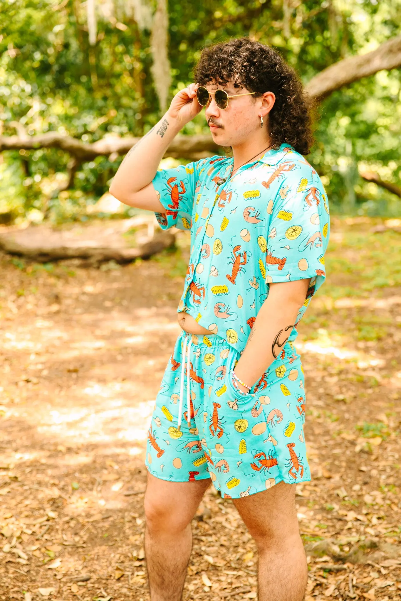 Blue Crawfish BADDIE Shorts - Image 2