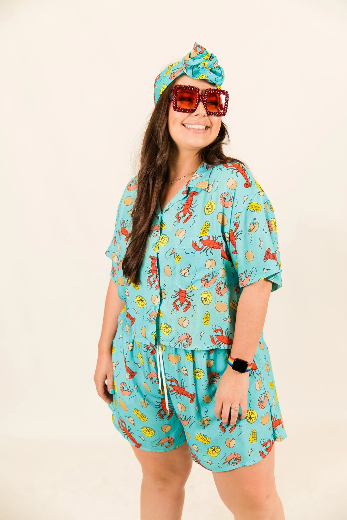 Blue Crawfish BADDIE Shorts - Image 21