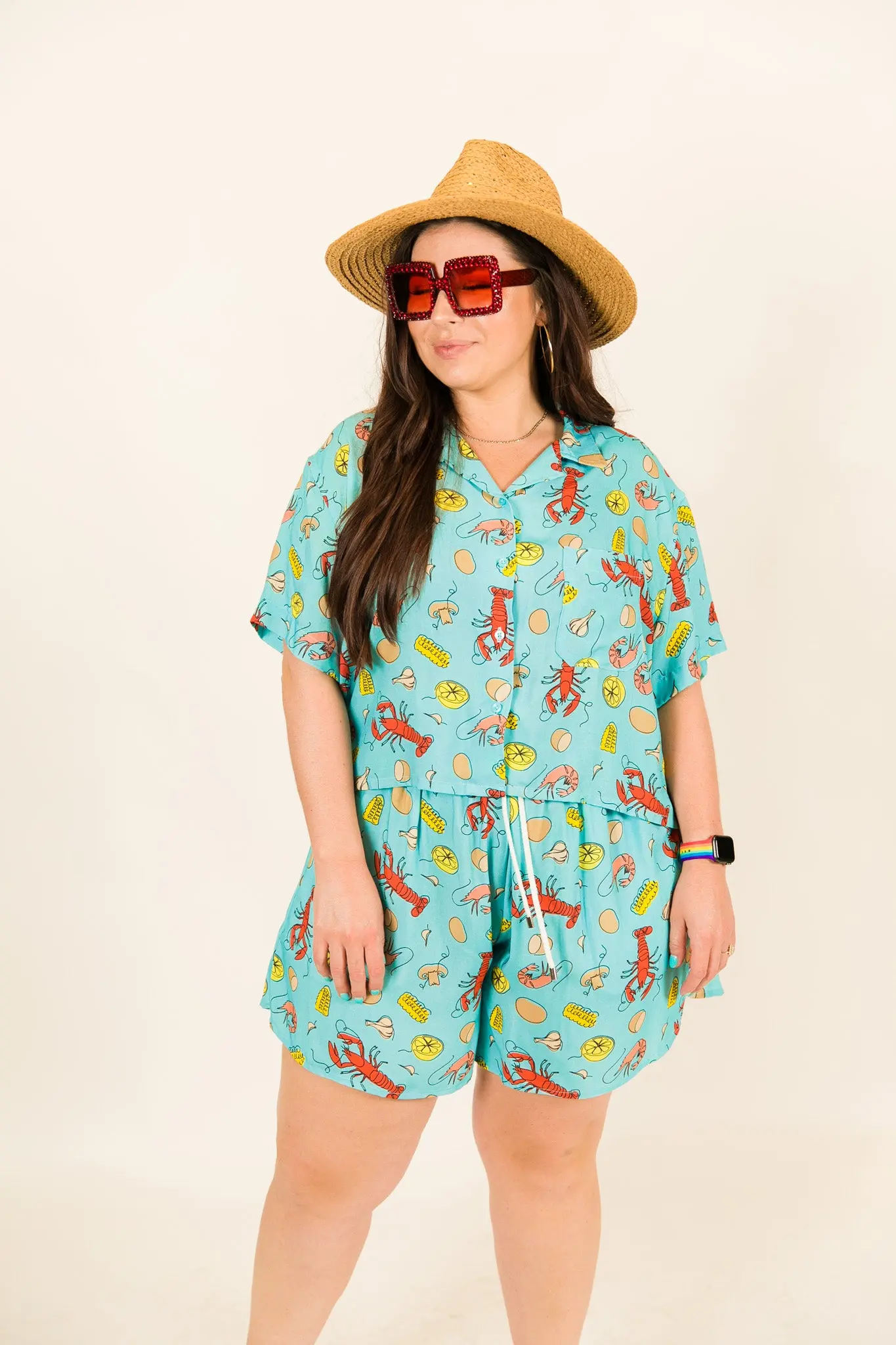 Blue Crawfish BADDIE Shorts - Image 5