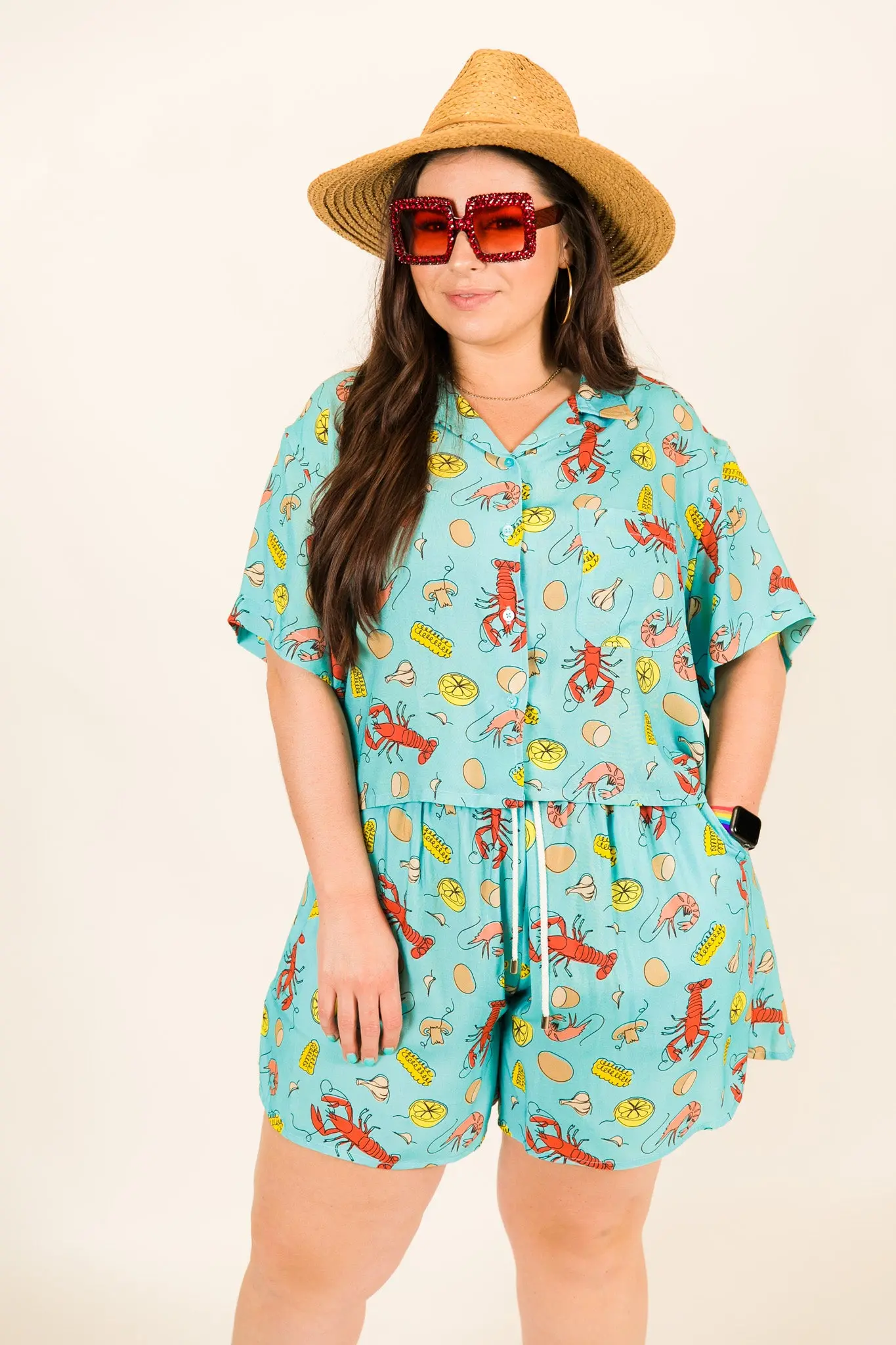 Blue Crawfish BADDIE Shorts - Image 6