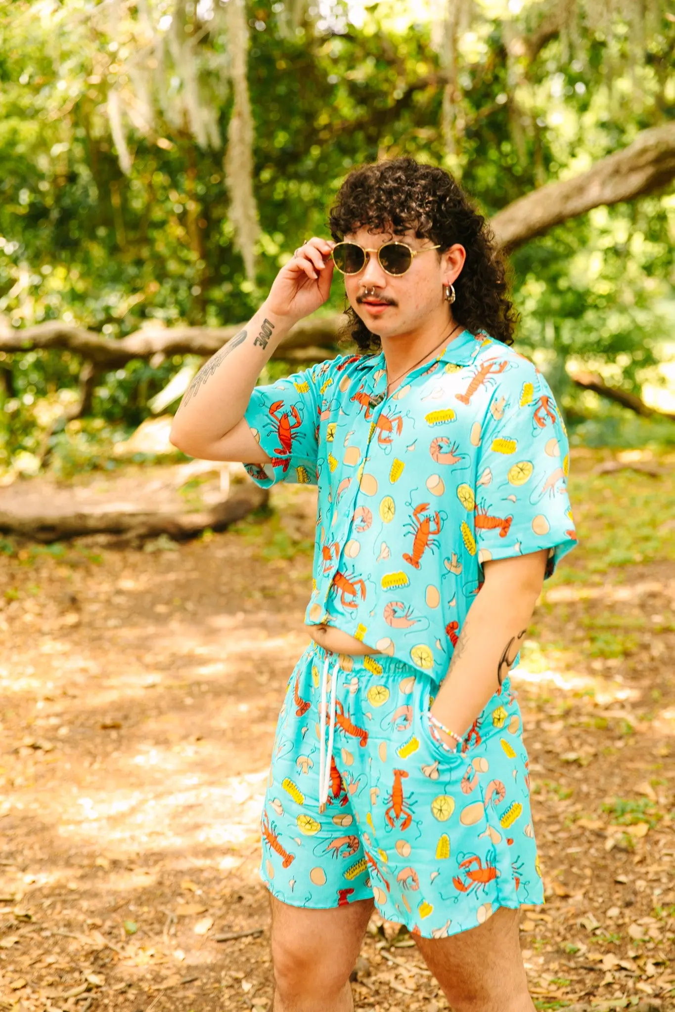 Blue Crawfish BADDIE Shorts - Image 9