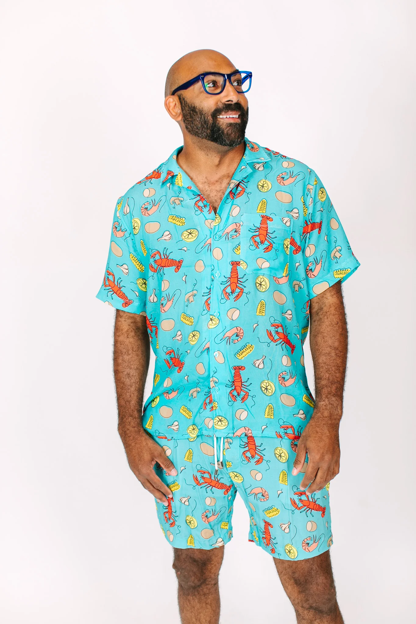 Blue Crawfish DADDY Shirt