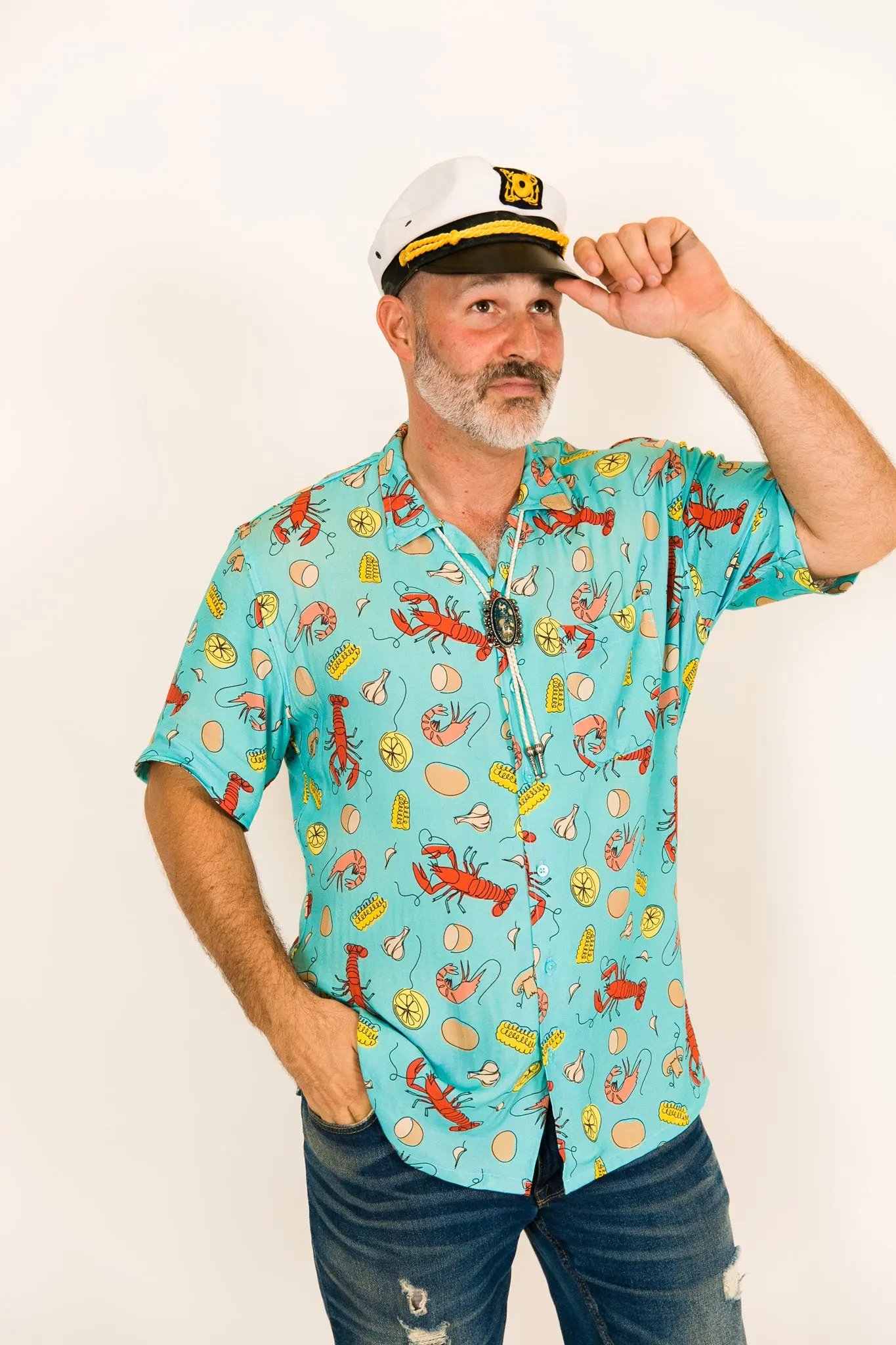 Blue Crawfish DADDY Shirt - Image 11