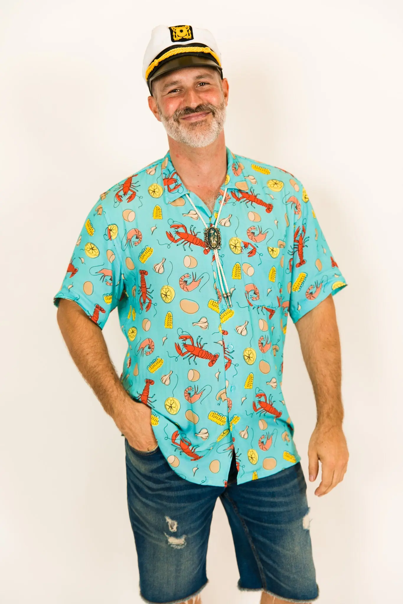 Blue Crawfish DADDY Shirt - Image 6