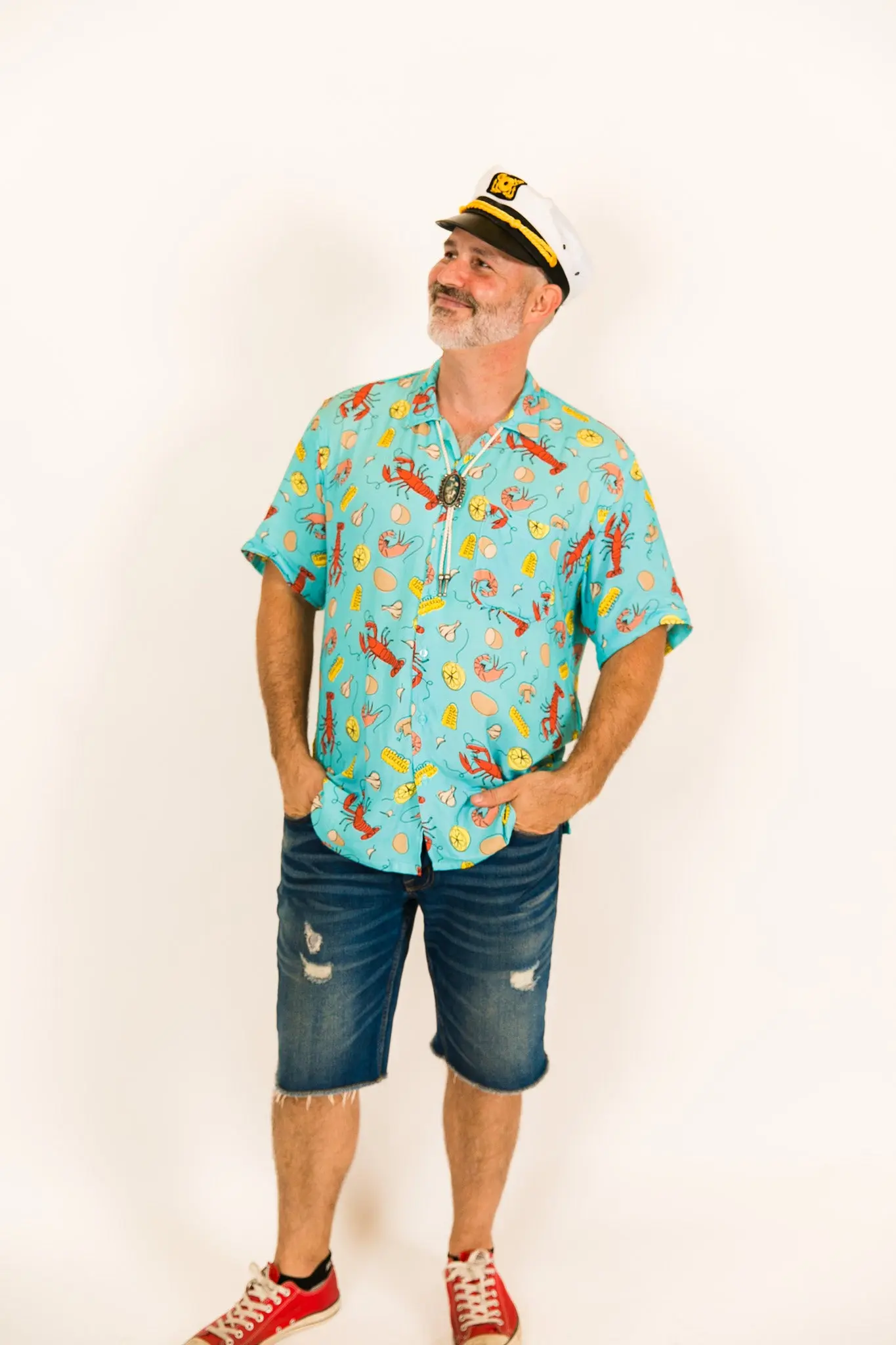 Blue Crawfish DADDY Shirt - Image 7