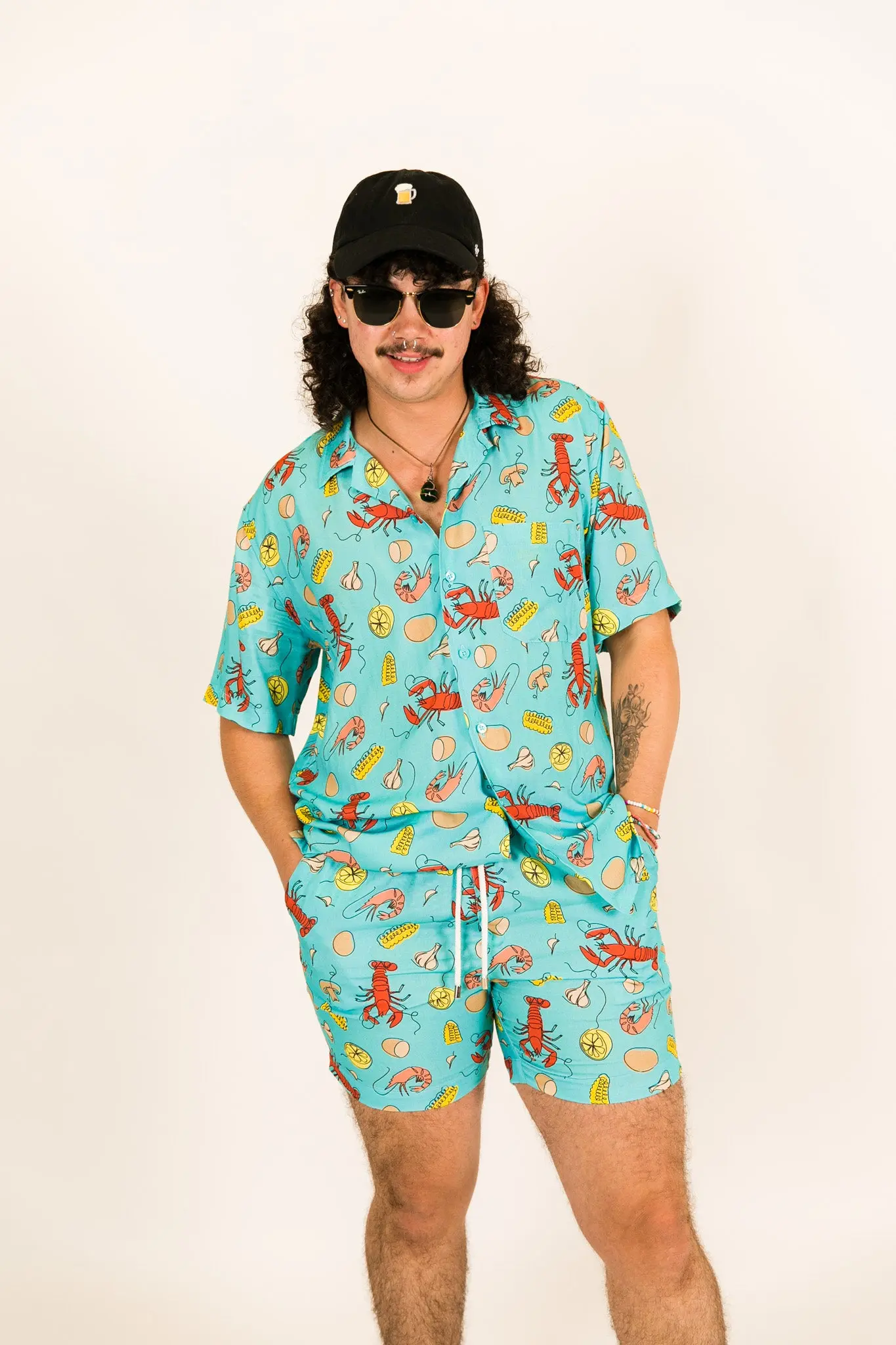 Blue Crawfish DADDY Shorts - Image 10