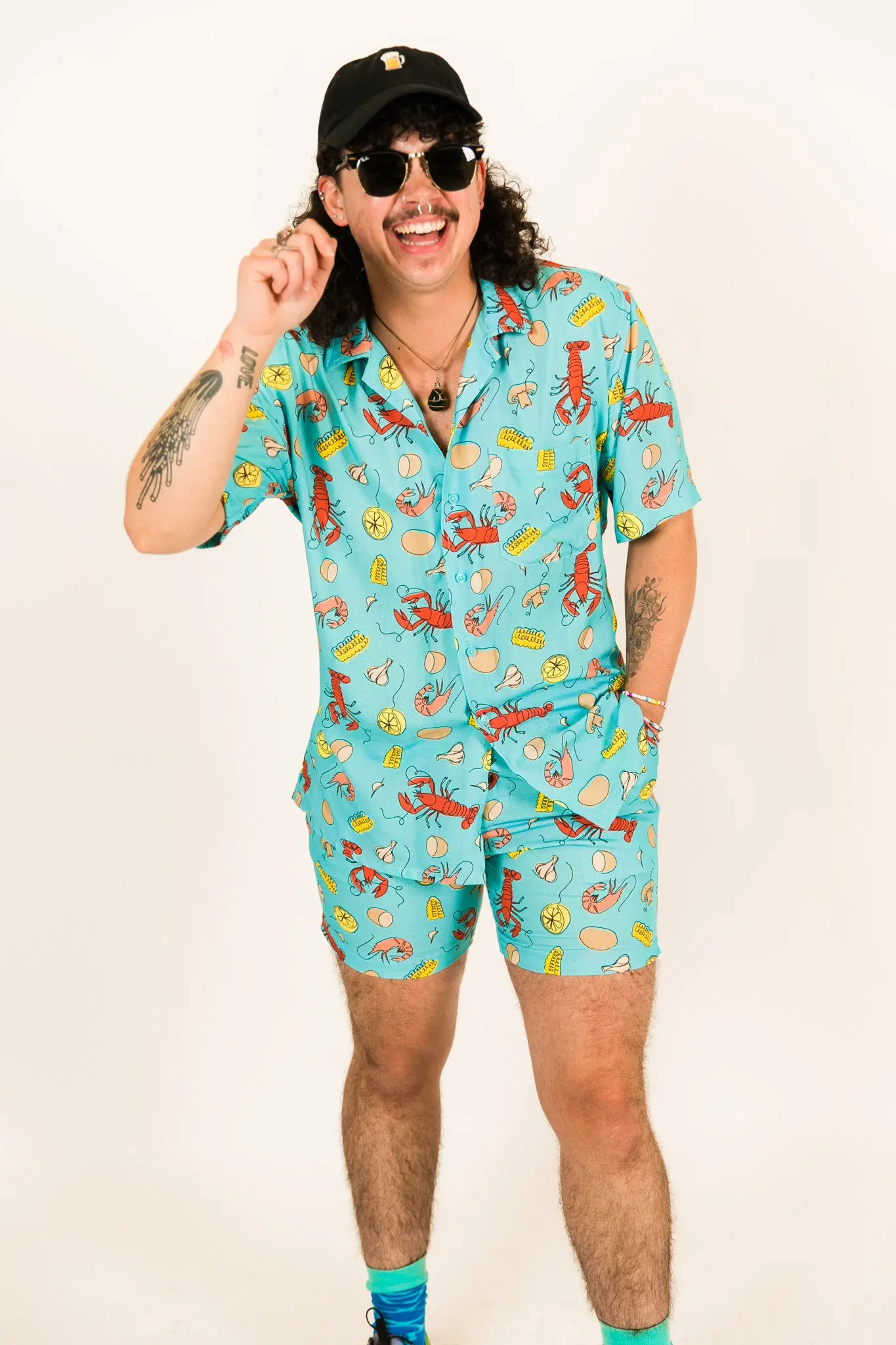 Blue Crawfish DADDY Shorts - Image 2