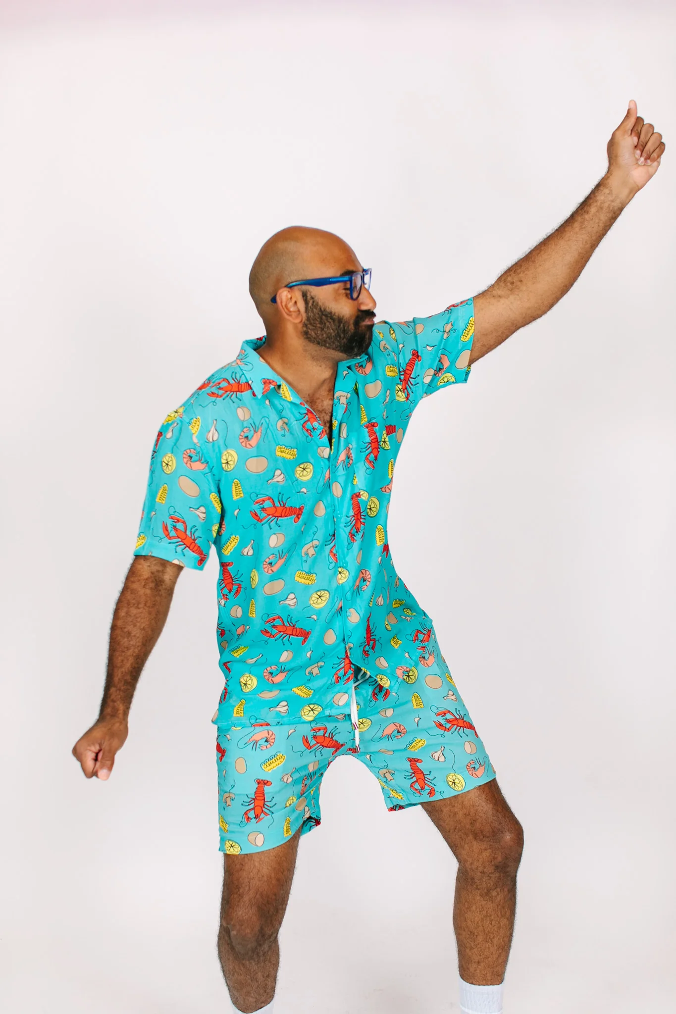 Blue Crawfish DADDY Shorts - Image 3