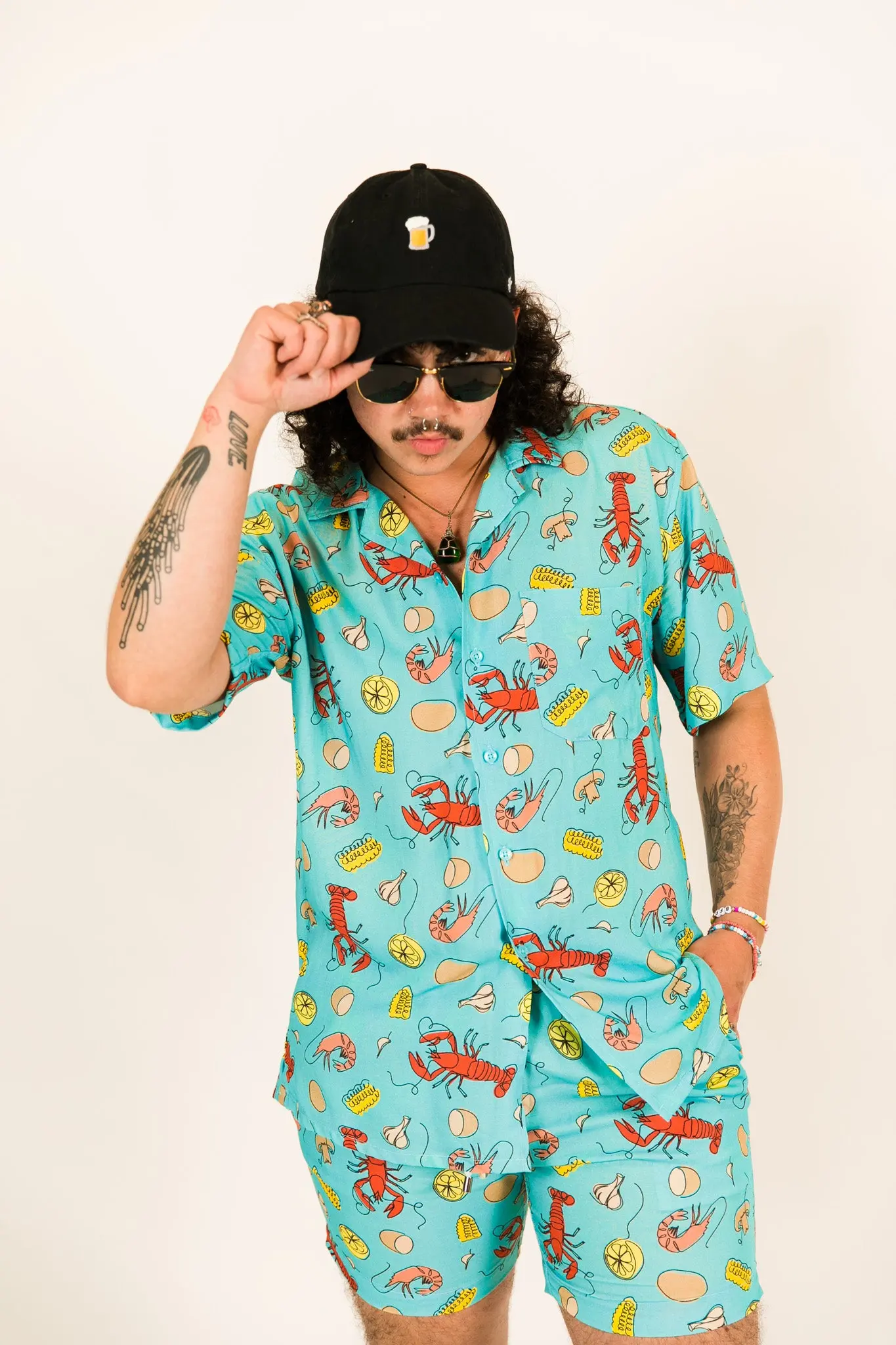 Blue Crawfish DADDY Shorts - Image 6