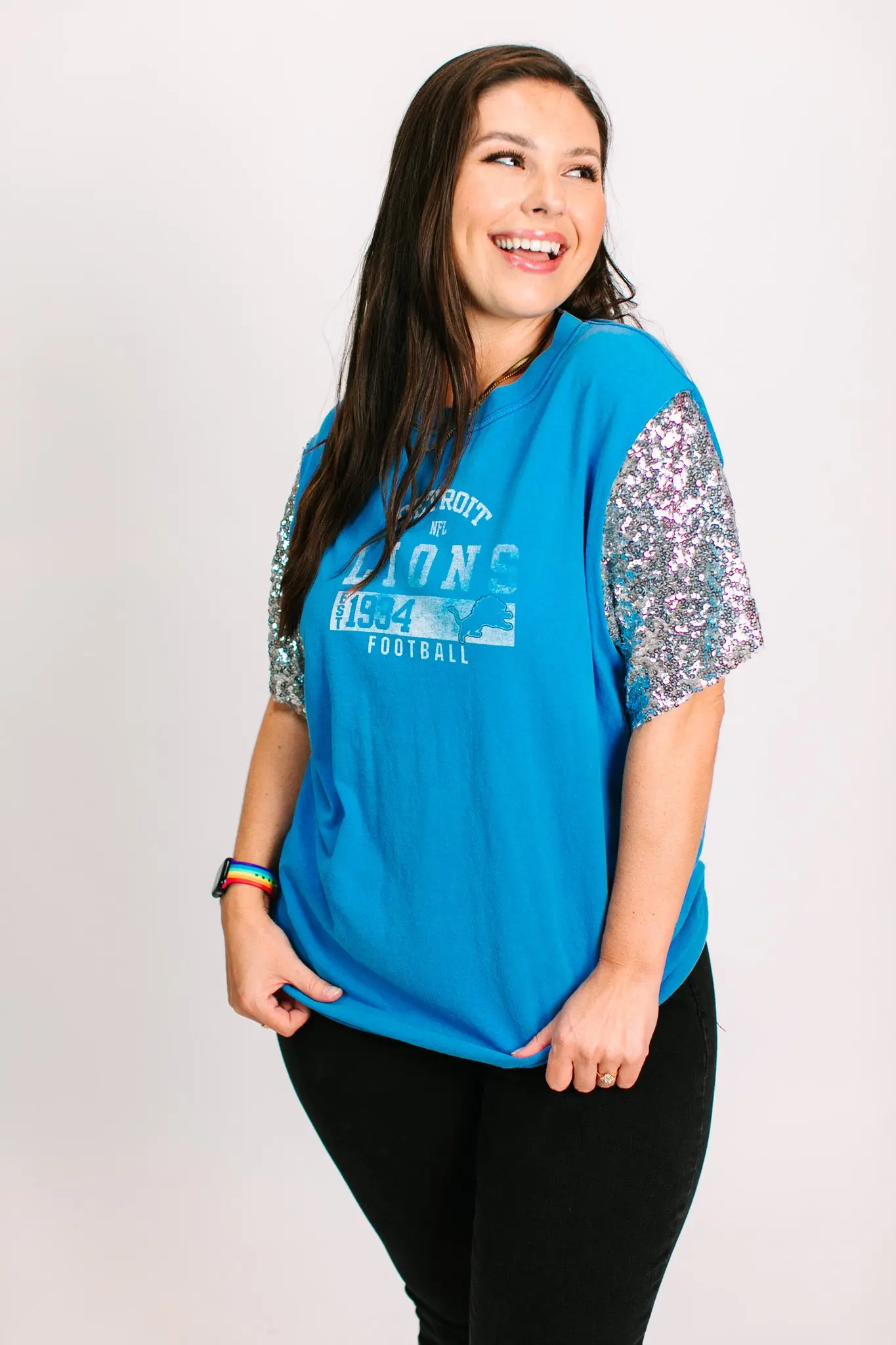 Detroit Lions EST 1934 Party Tee - Image 3