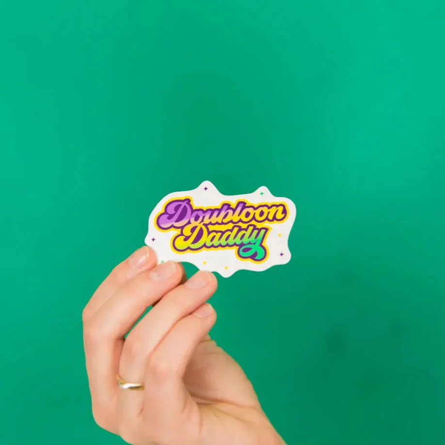 Doubloon Daddy Sticker
