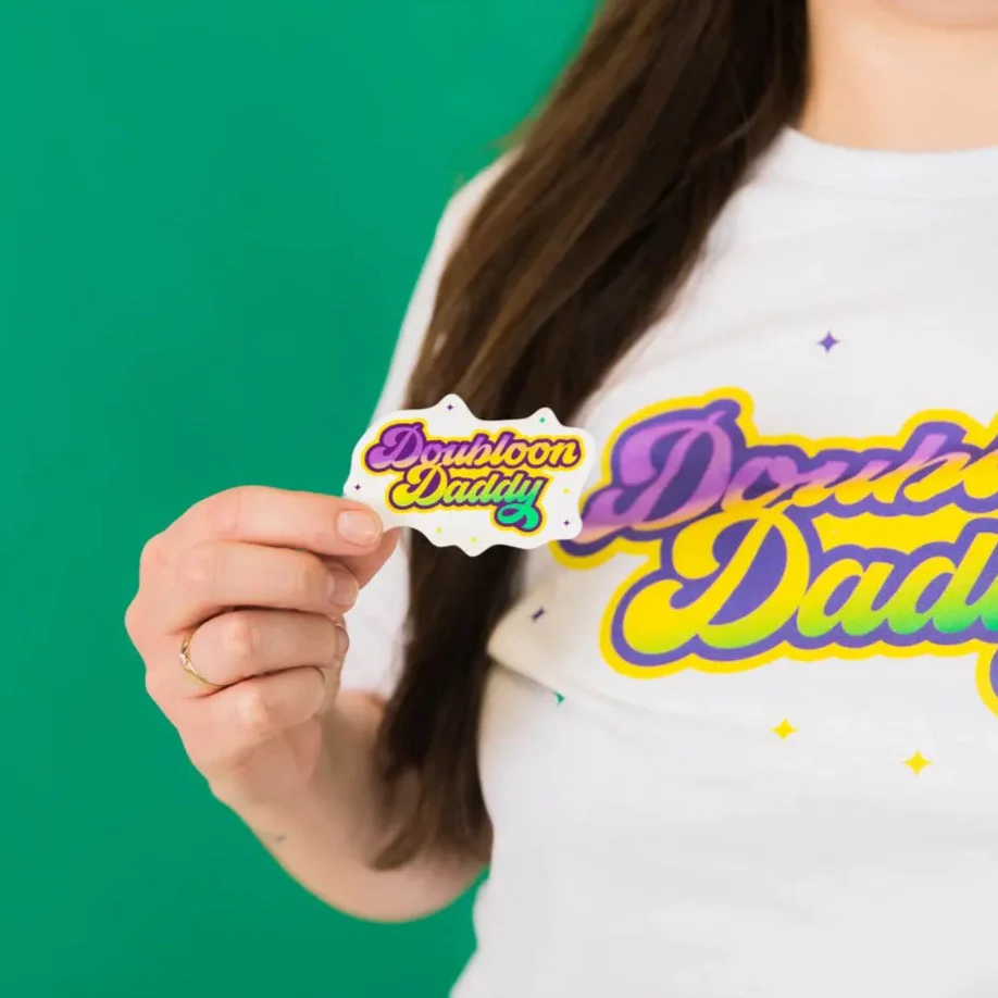 Doubloon Daddy Sticker - Image 2