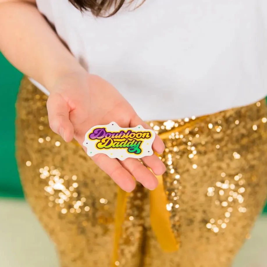 Doubloon Daddy Sticker - Image 3