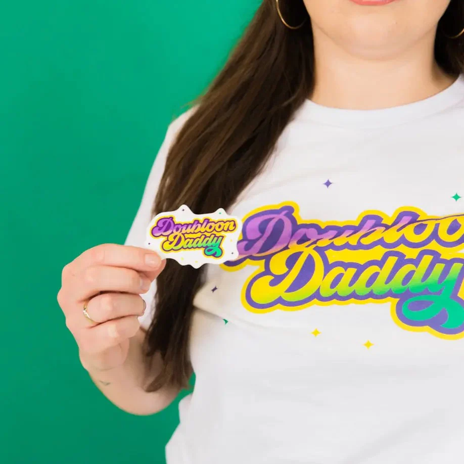 Doubloon Daddy Sticker - Image 4