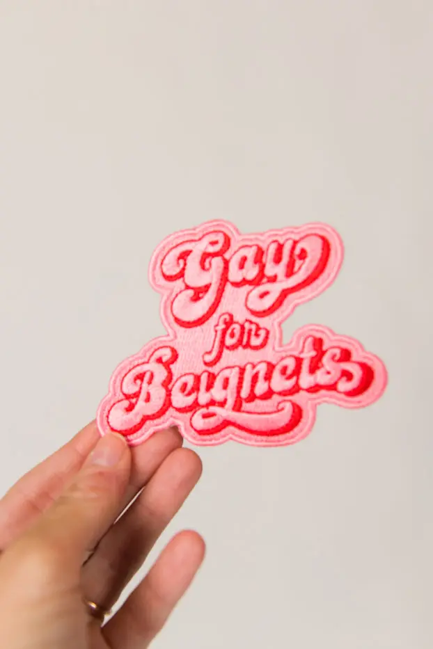 Gay for Beignets Patch - Image 2