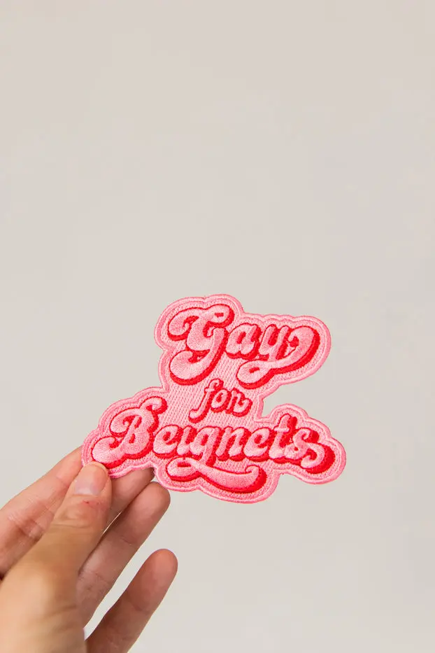 Gay for Beignets Patch - Image 3