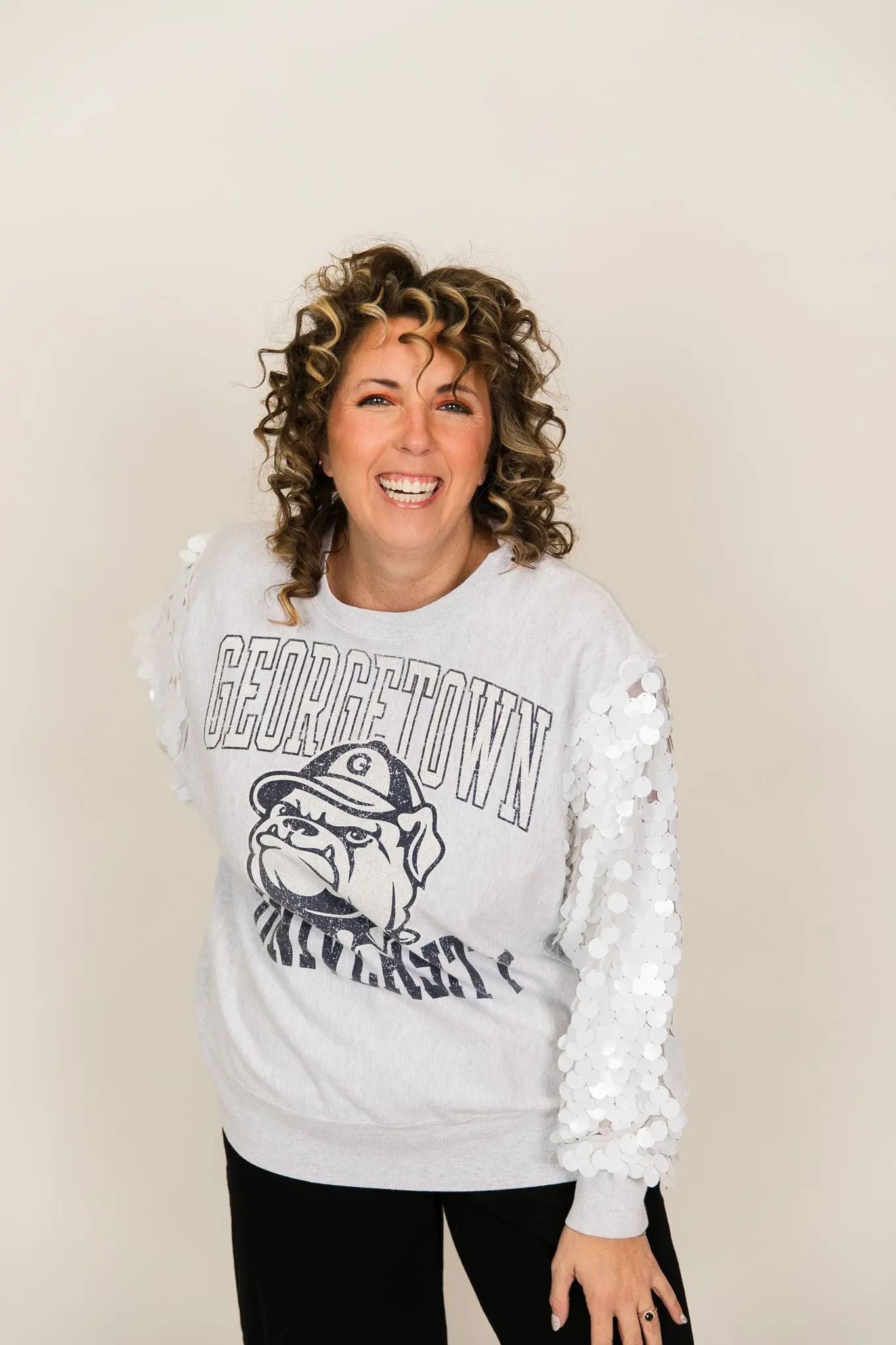 Georgetown University Party Sweatshirt - Image 3