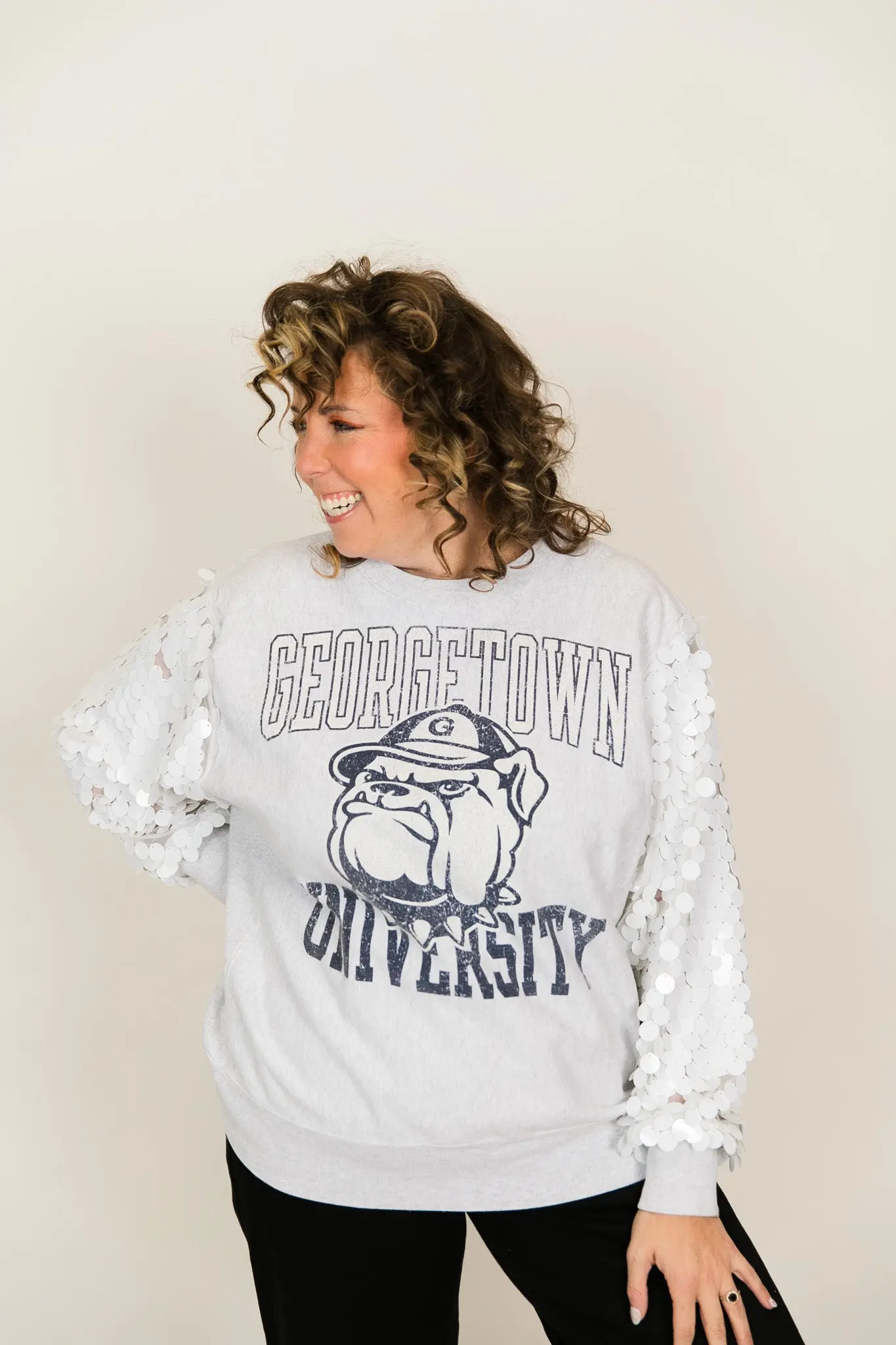 Georgetown University Party Sweatshirt - Image 4