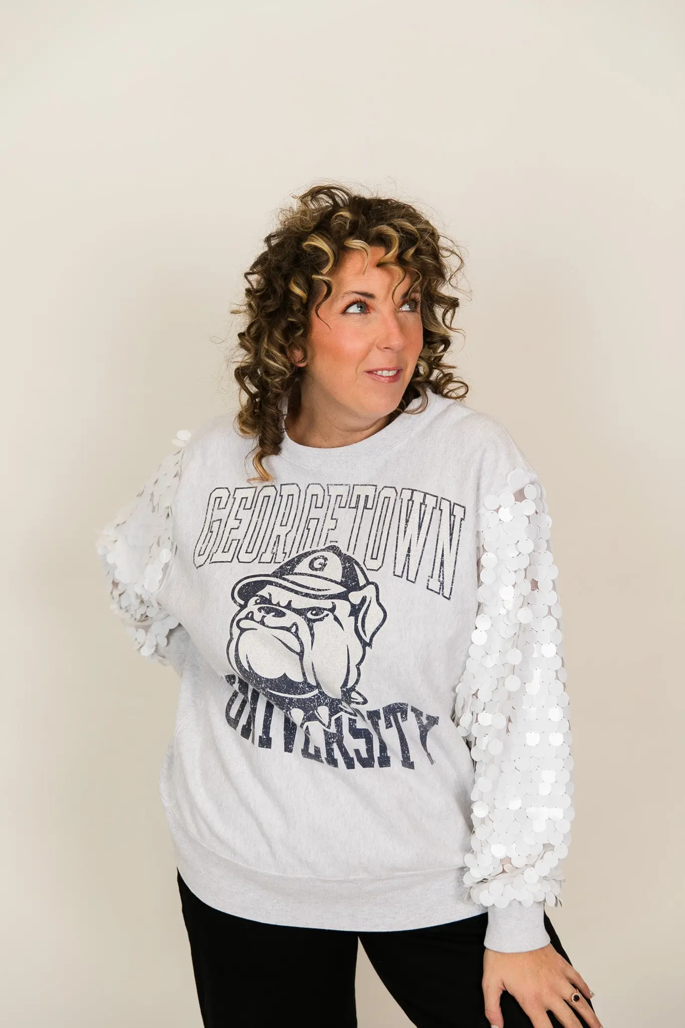 Georgetown University Party Sweatshirt - Image 5