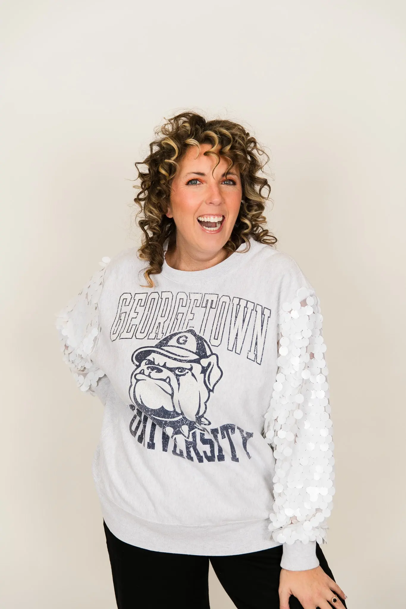 Georgetown University Party Sweatshirt - Image 6