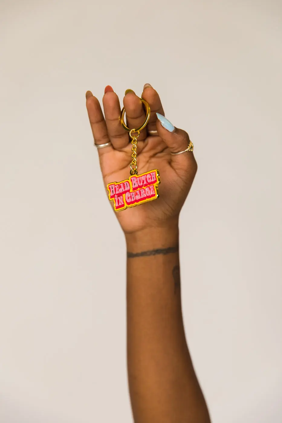 Head Butch In Charge Keychain - Image 3
