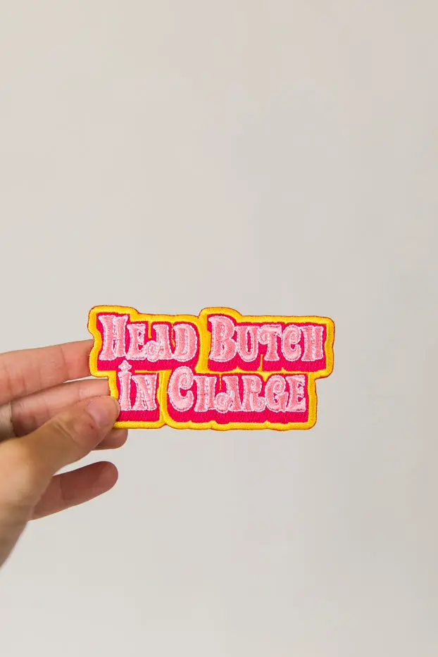 Head Butch In Charge Patch - Image 3