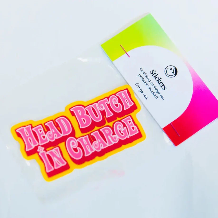 Head Butch In Charge Sticker - Image 5