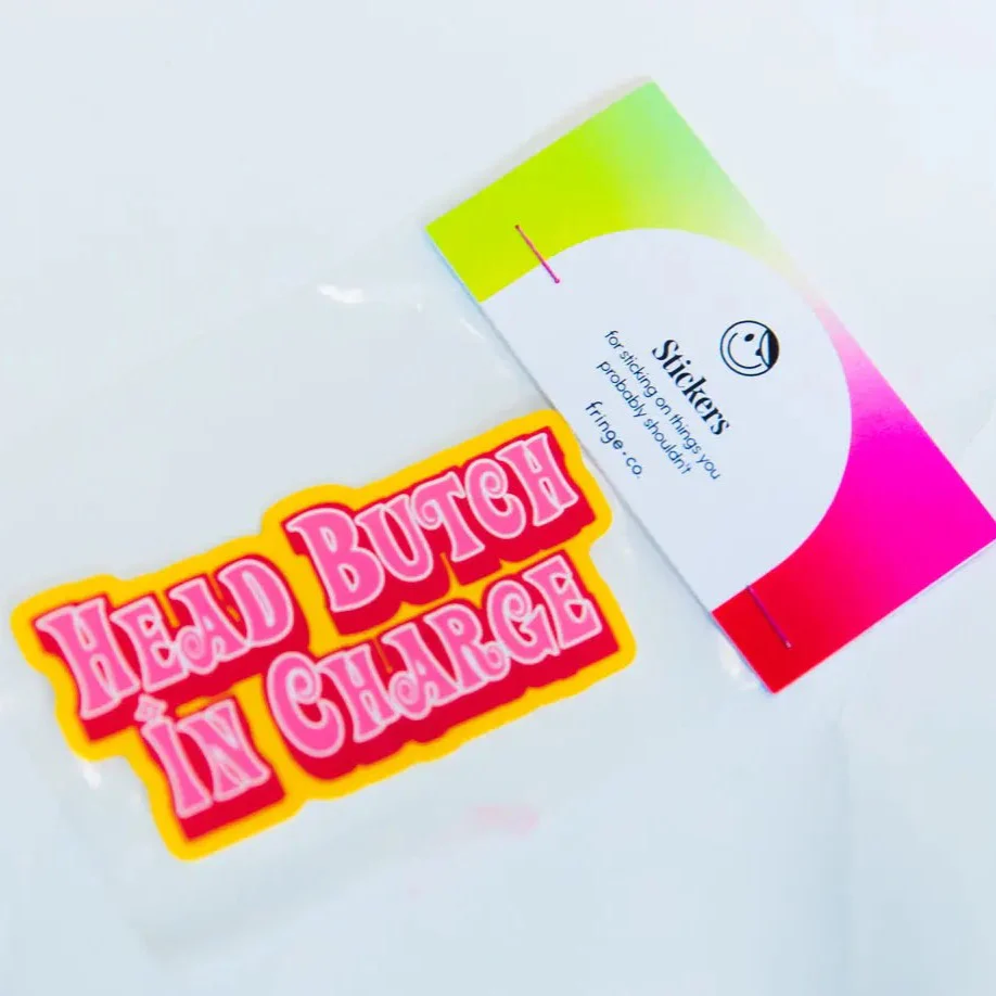 Head Butch In Charge Sticker - Image 6