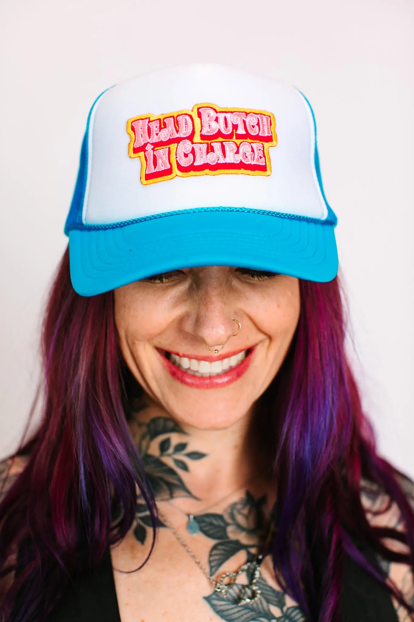 Head Butch Light Blue Trucker - Image 5
