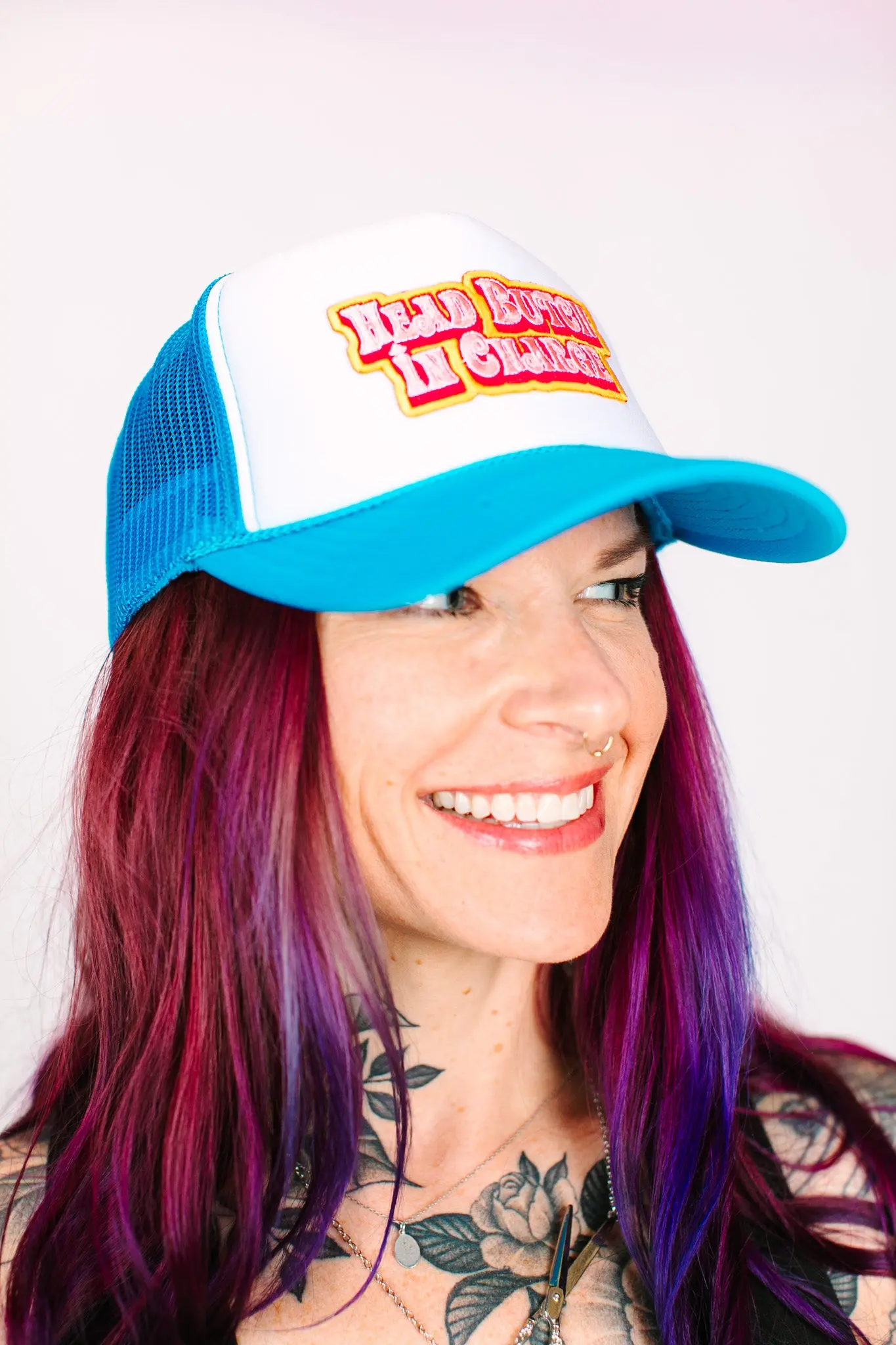 Head Butch Light Blue Trucker - Image 6