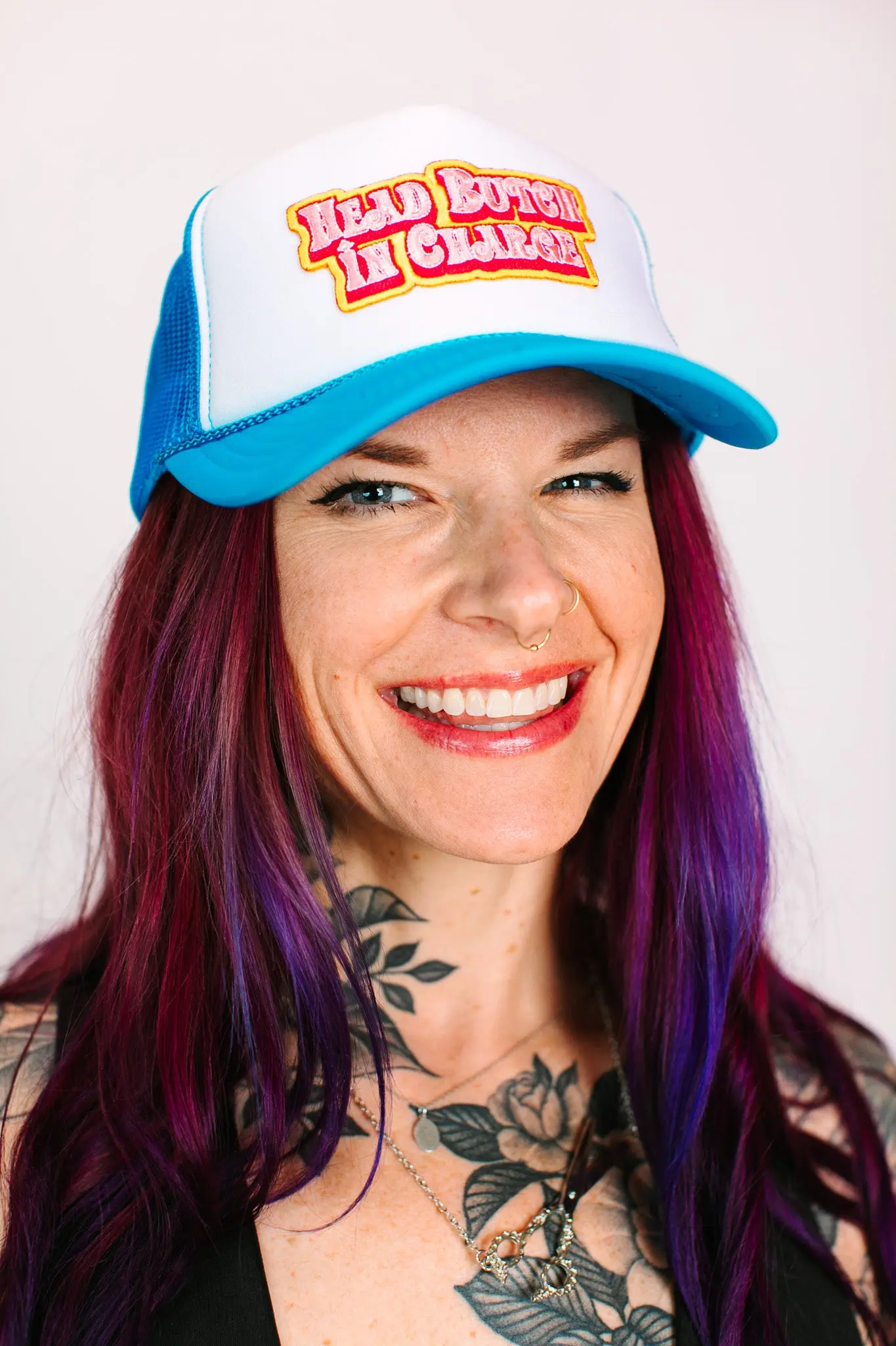 Head Butch Light Blue Trucker - Image 8