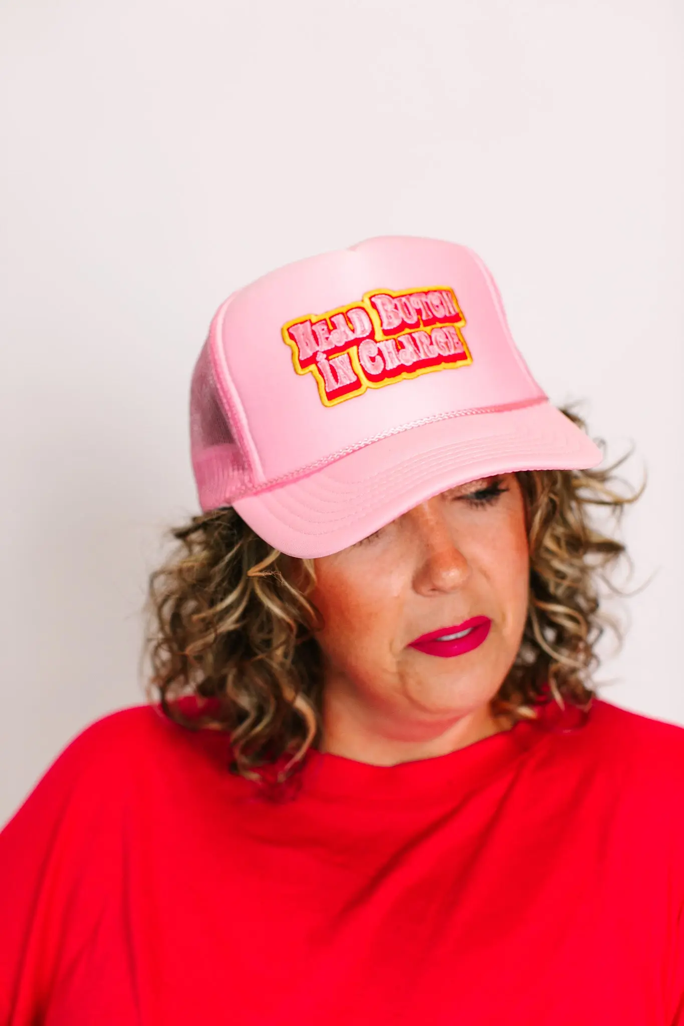 Head Homo Light Pink Trucker - Image 3