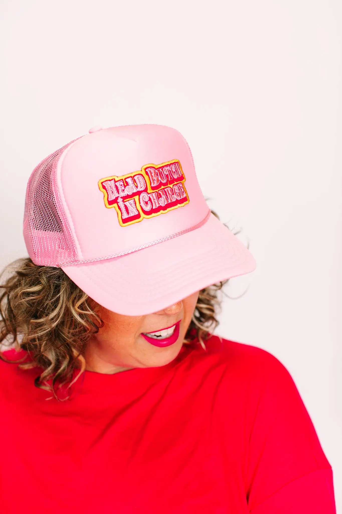 Head Homo Light Pink Trucker - Image 4
