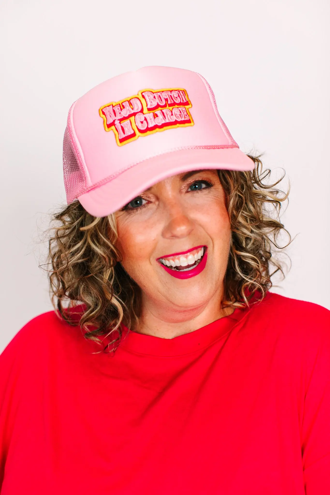 Head Homo Light Pink Trucker - Image 5