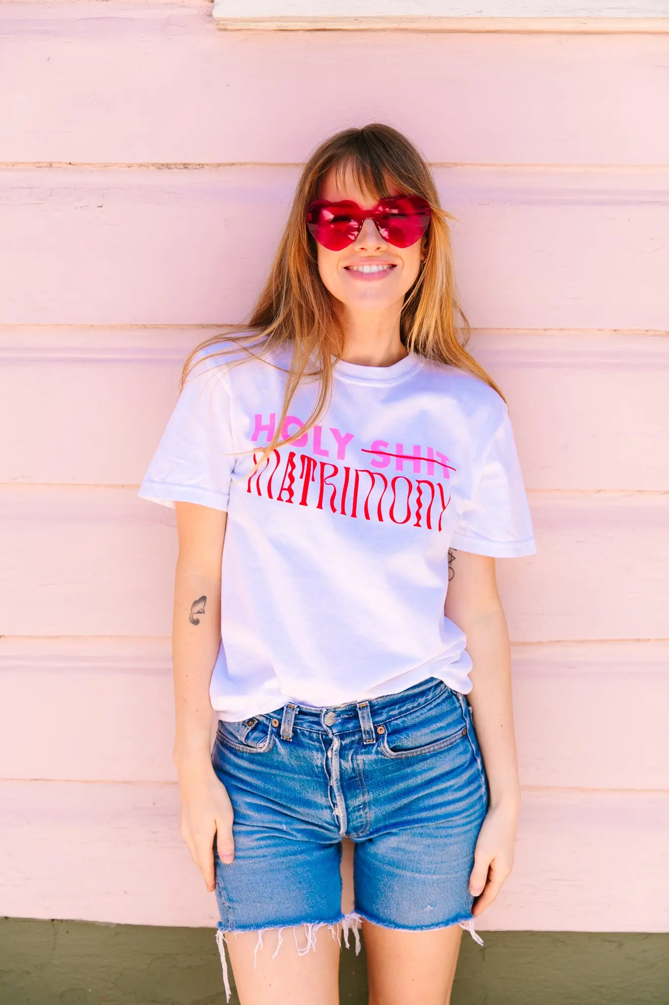 Holy Shit Matrimony Party Tee - Image 3